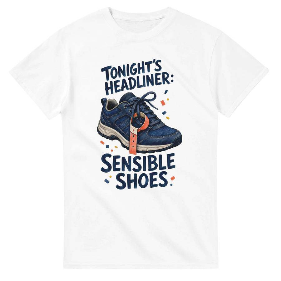 Tonight's Headliner: Sensible Shoes Concert T-shirt