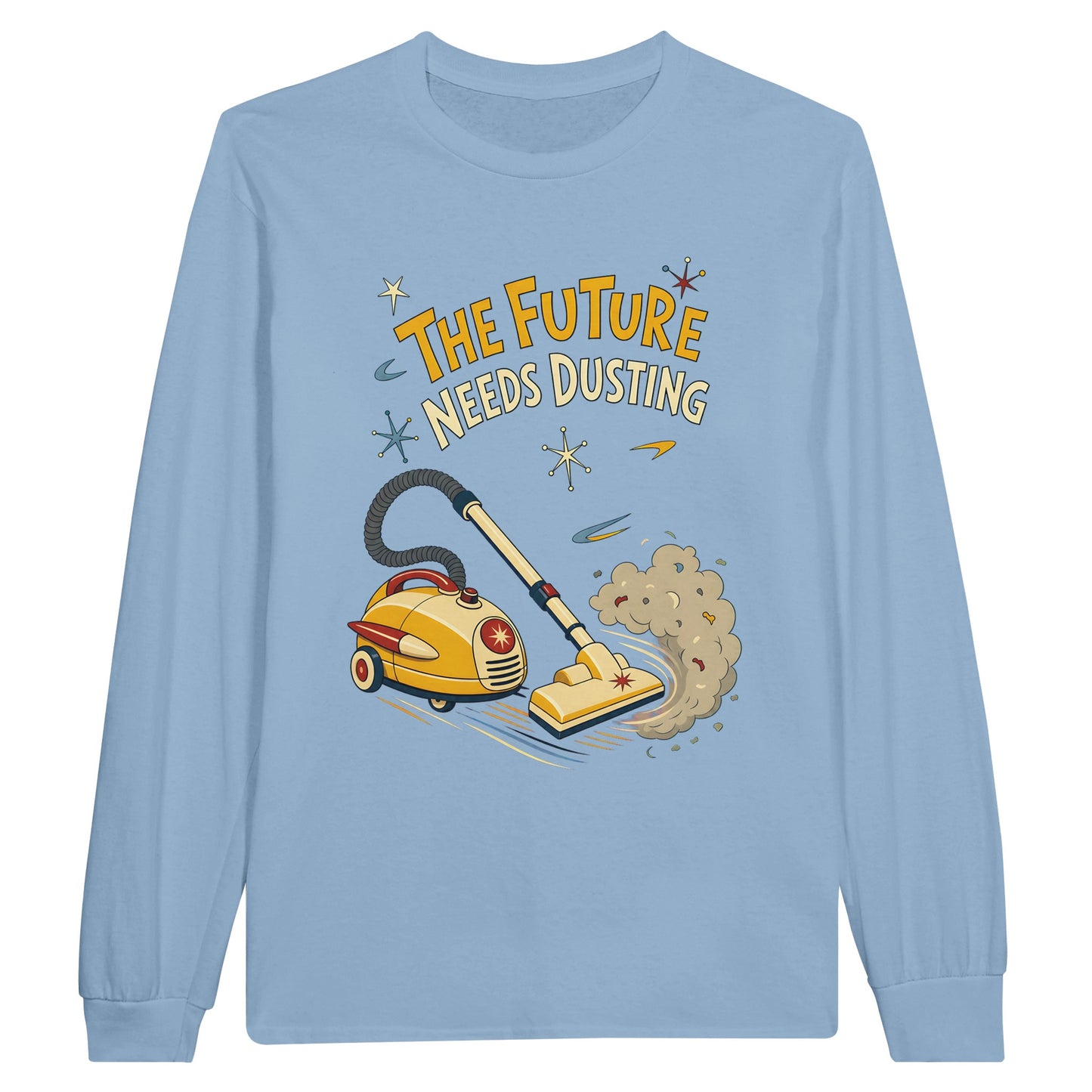 The Future Needs Dusting Long-Sleeve T-shirt — product view 8