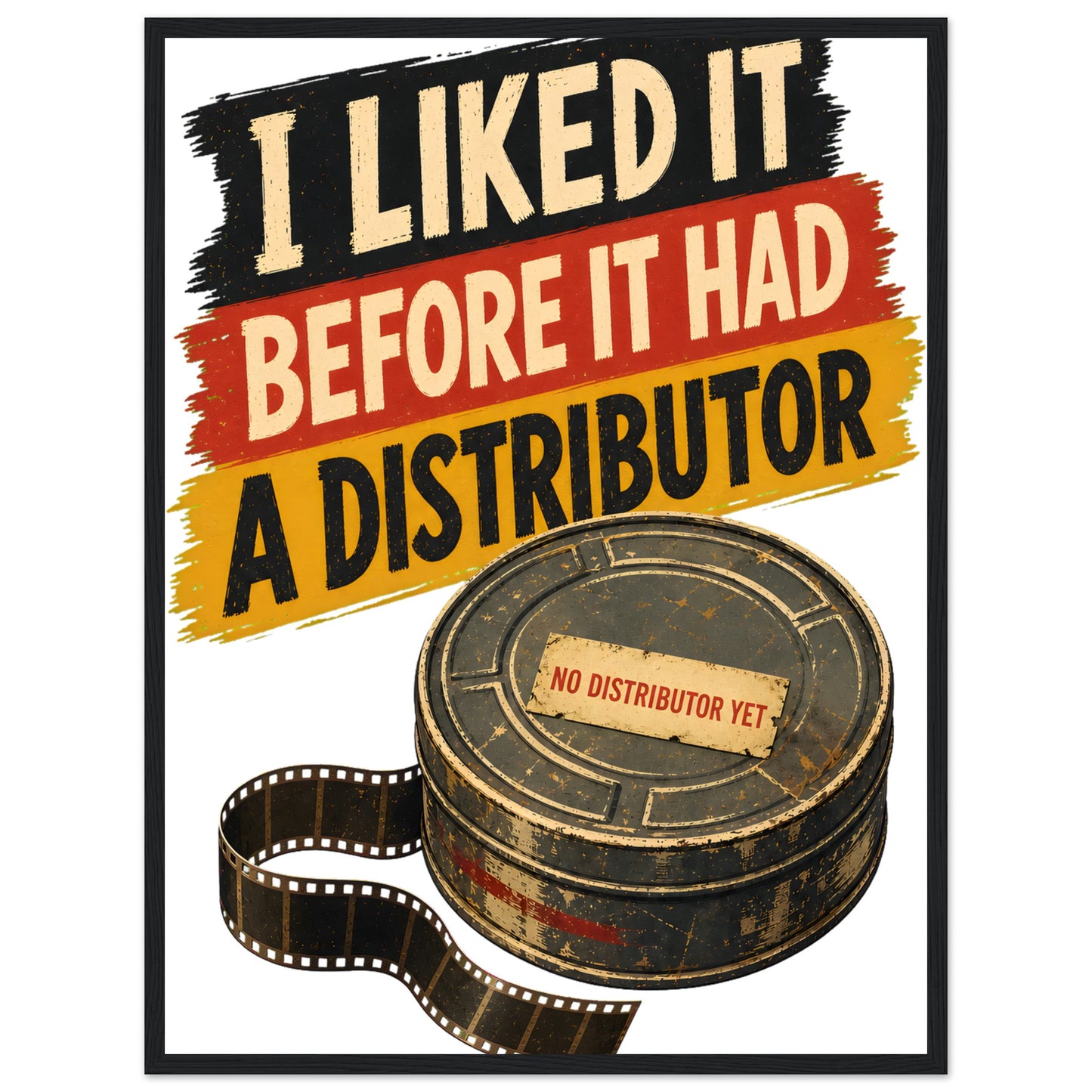 I Liked It Before It Had a Distributor Framed Wall Art — product view 4