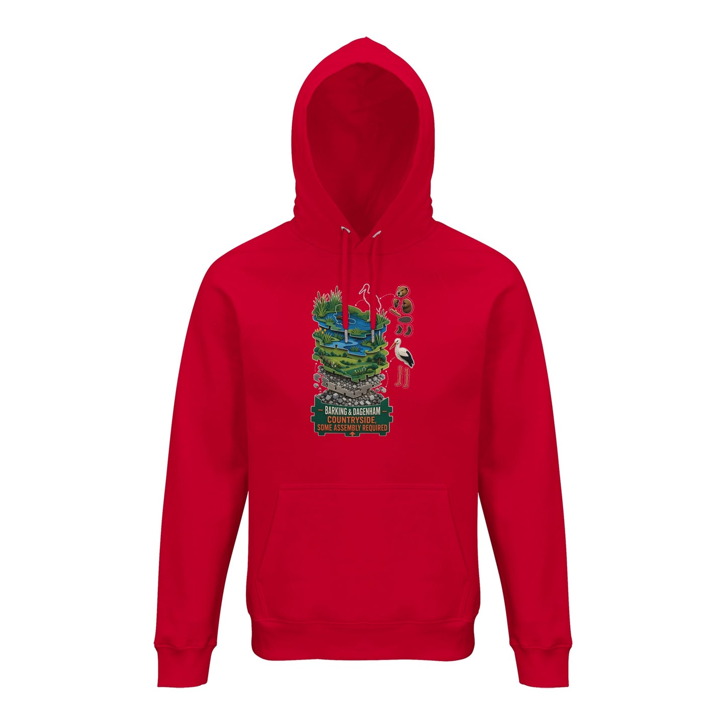 Barking & Dagenham Countryside Hoodie — product view 7
