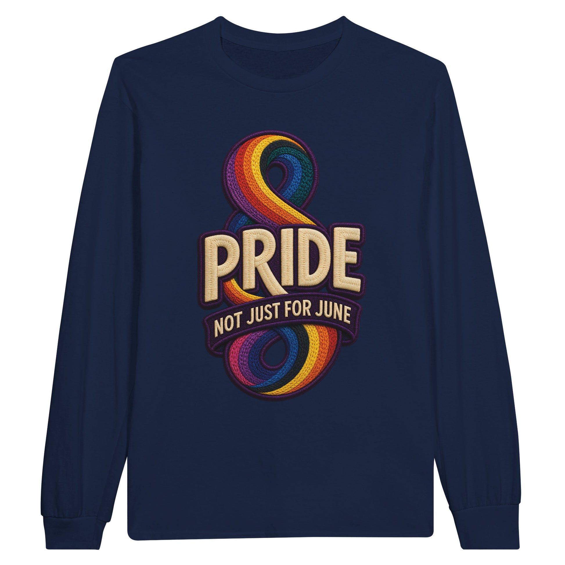 Pride: Not Just for June Long-Sleeve T-shirt — product view 11