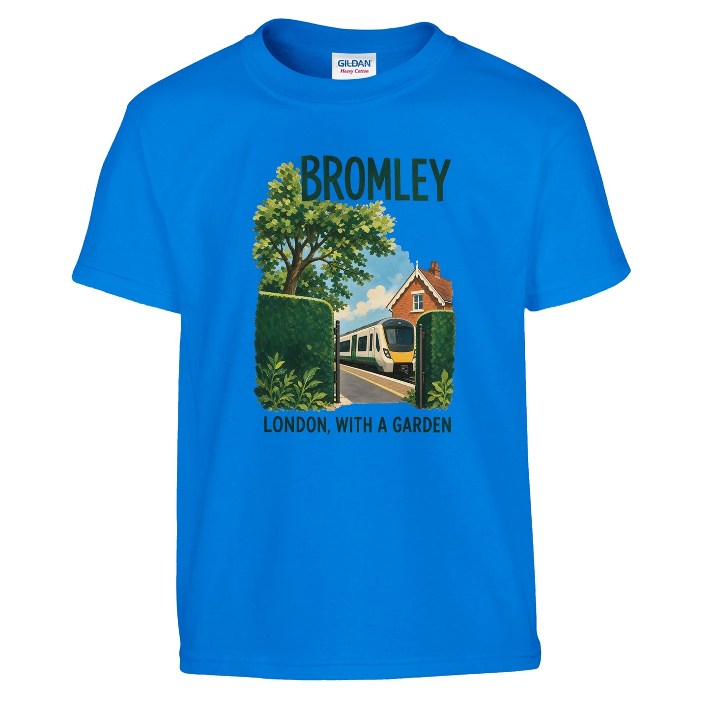 Bromley: London with a Garden Kids' T-shirt — product view 14
