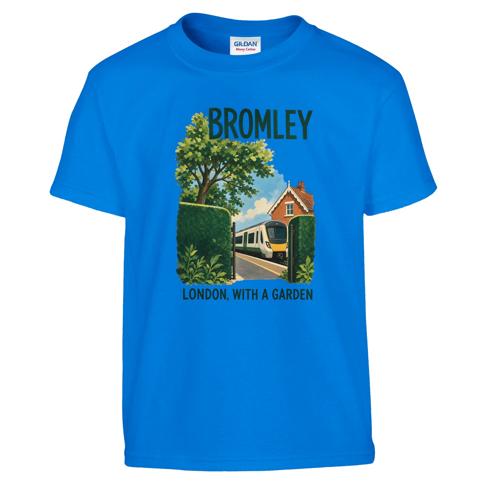 Bromley: London with a Garden Kids' T-shirt — product view 14