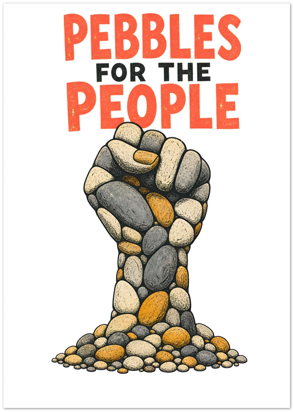 Pebbles for the People Graphic Greeting Card Pack