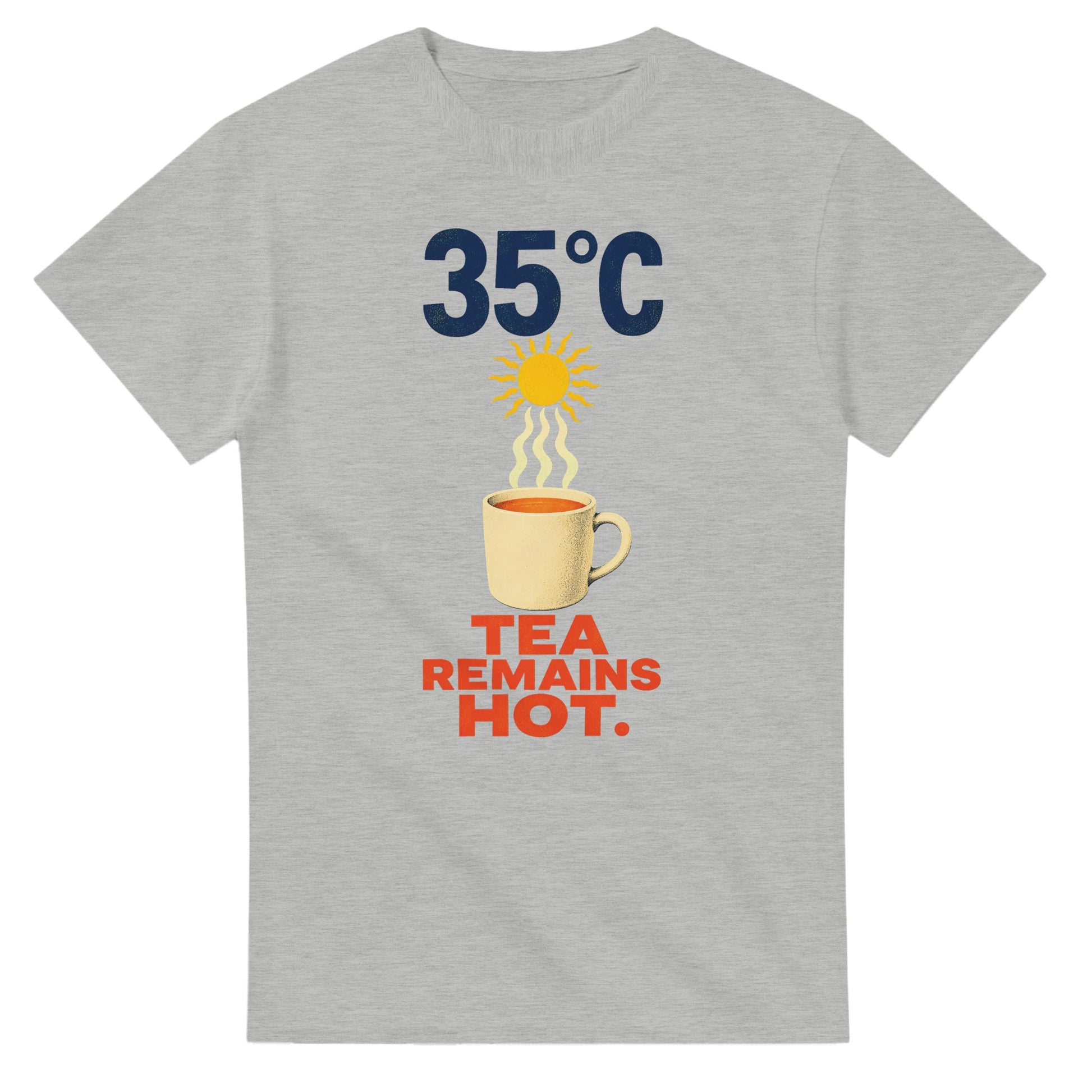 35°C — Tea Remains Hot T-shirt — product view 2