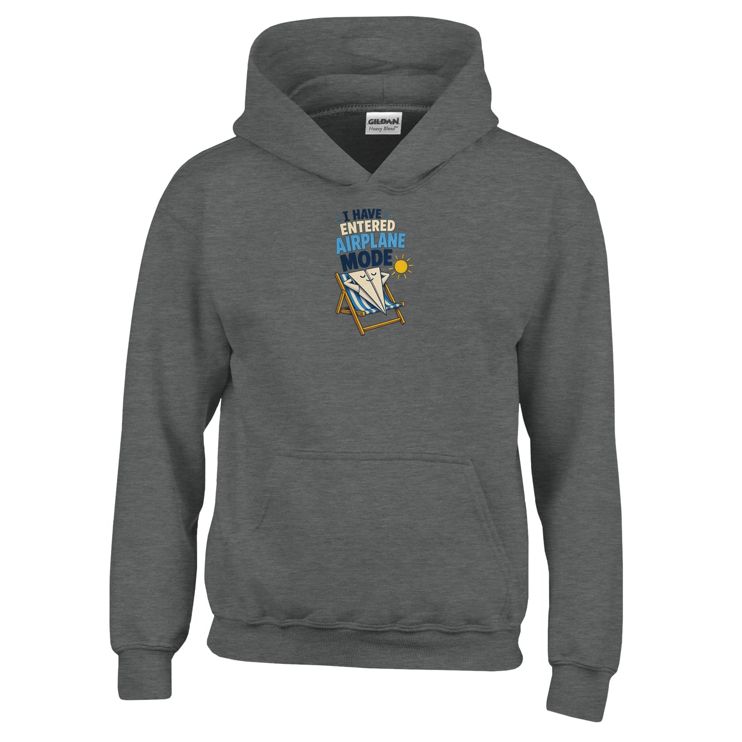 I Have Entered Airplane Mode Graphic Kids' Hoodie — product view 2