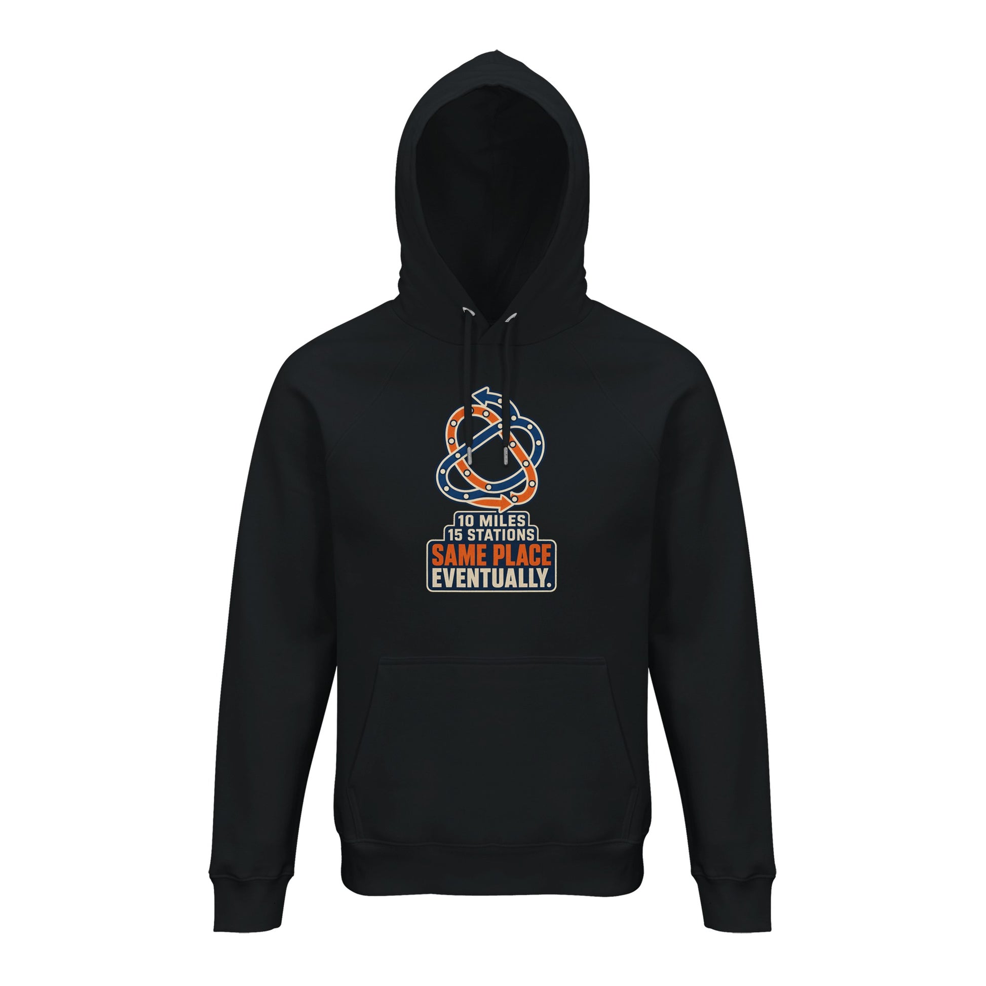 Glasgow Same Place Eventually Hoodie — product view 2