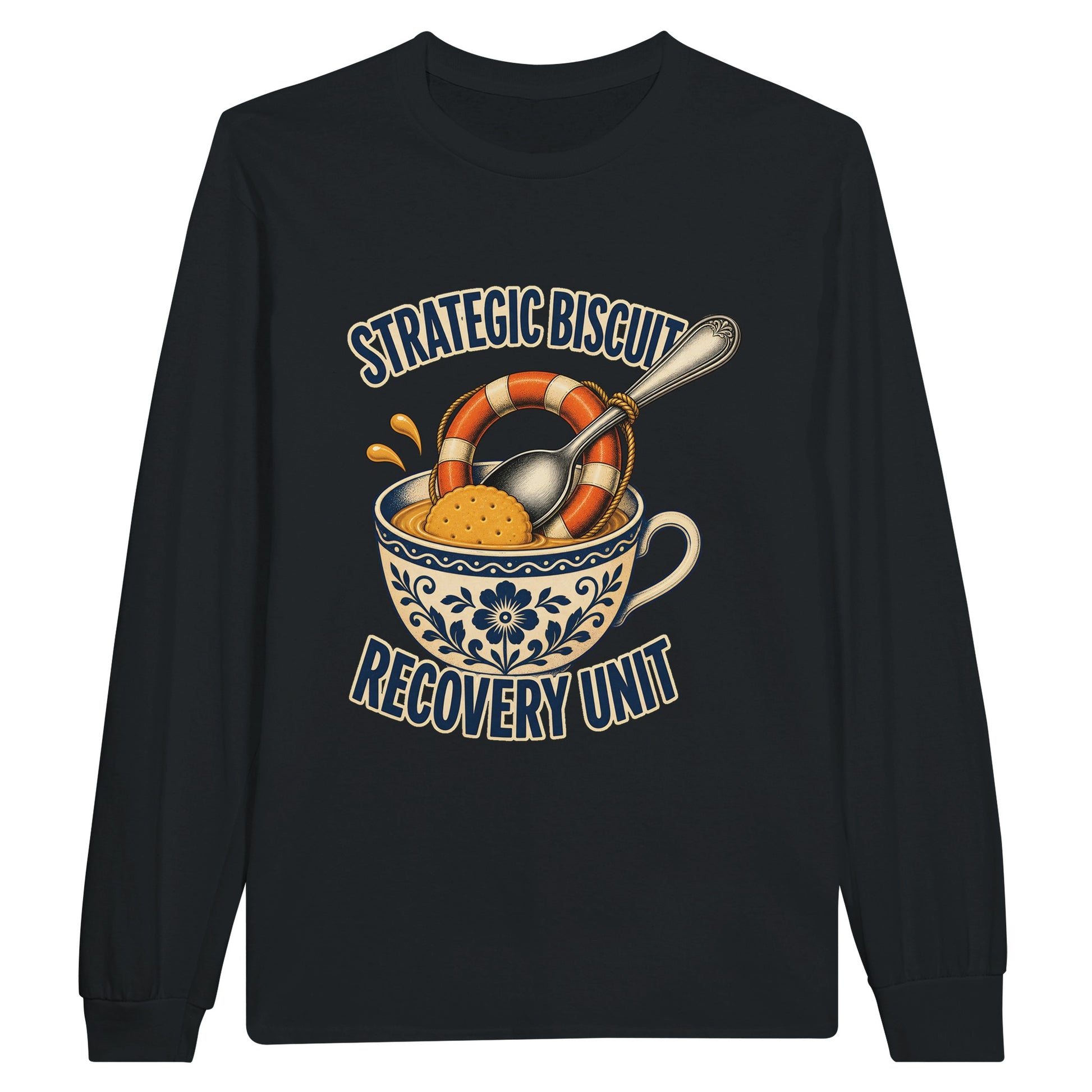 Strategic Biscuit Recovery Unit Long-Sleeve T-shirt — product view 7