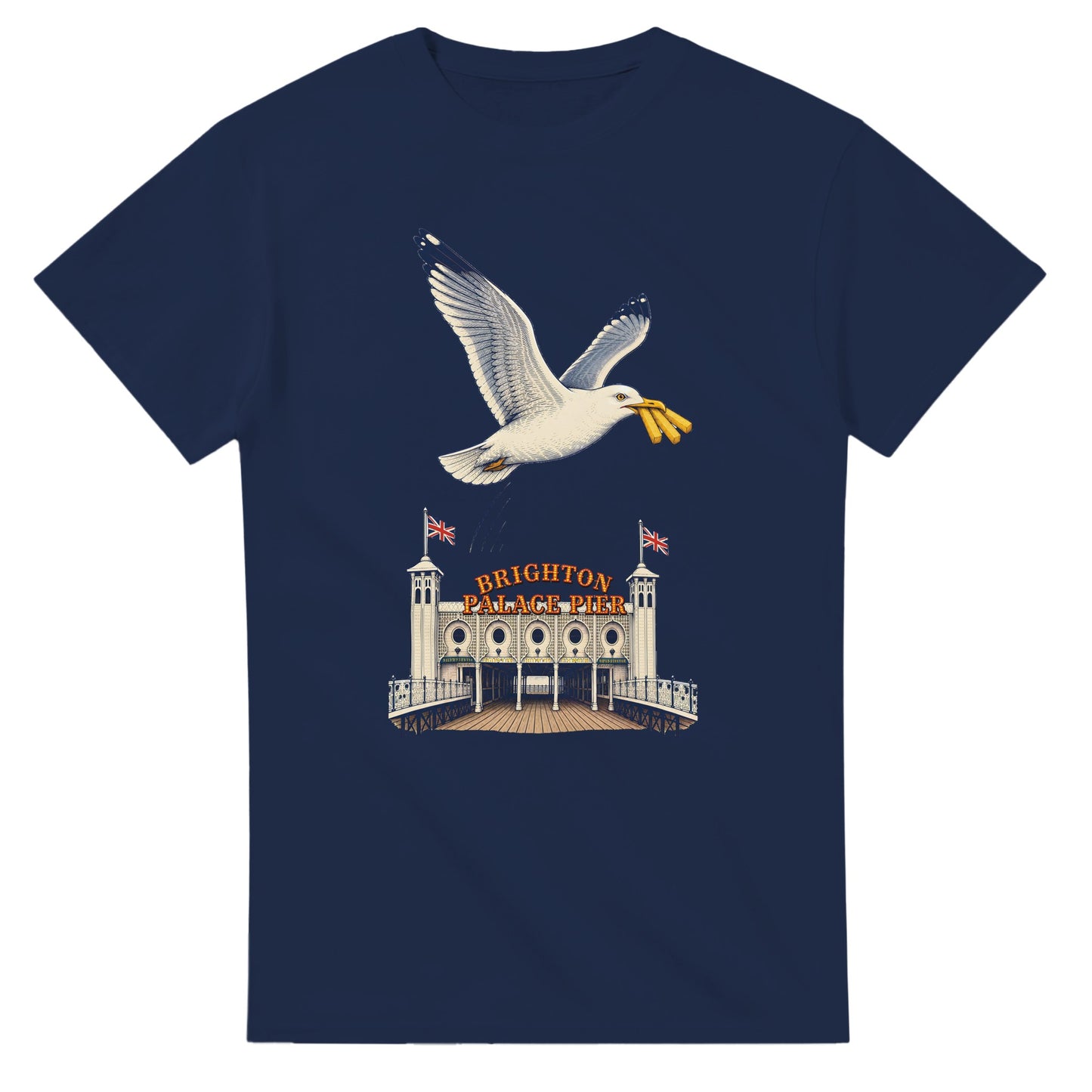 Brighton Palace Pier Chip Heist T-shirt — product view 5