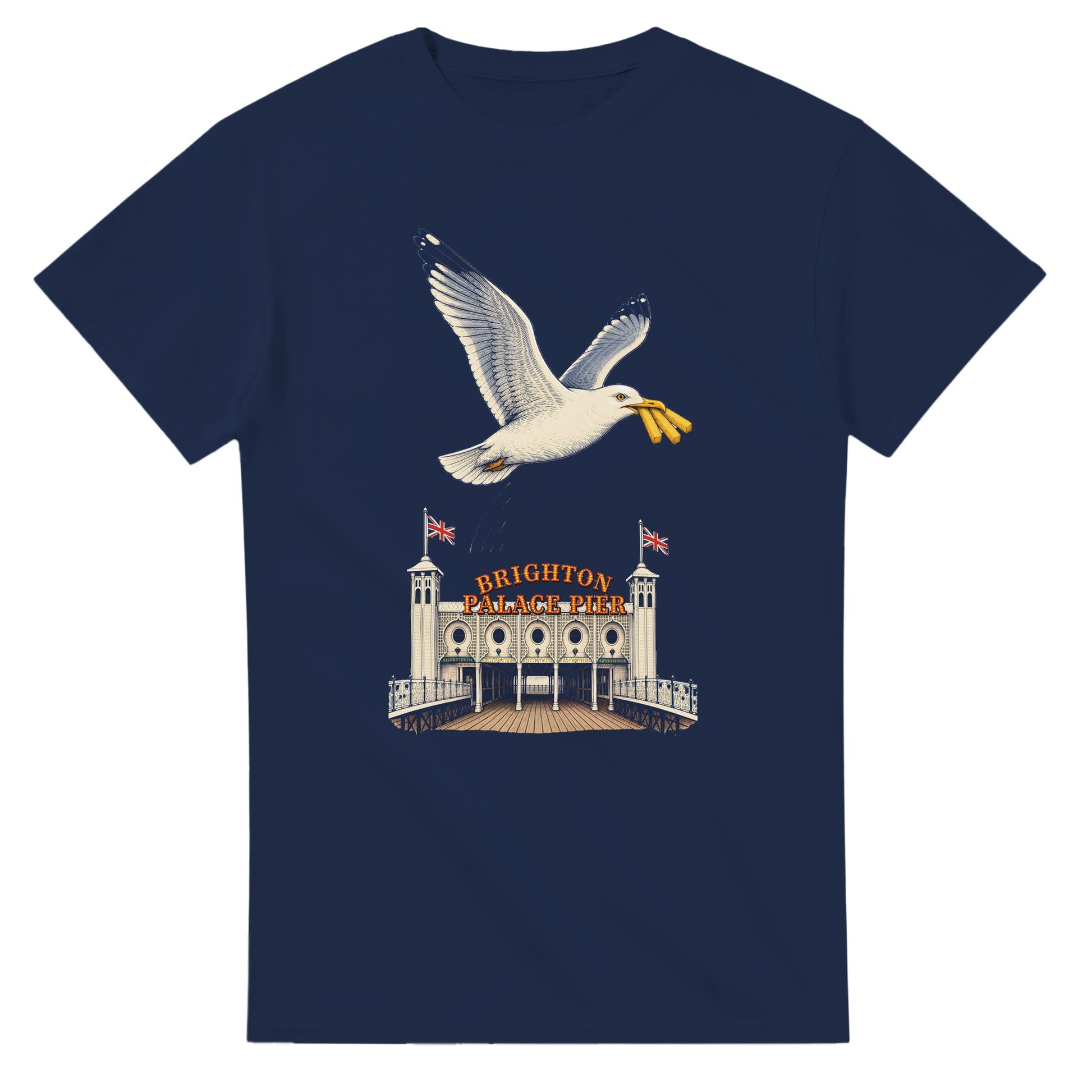 Brighton Palace Pier Chip Heist T-shirt — product view 5