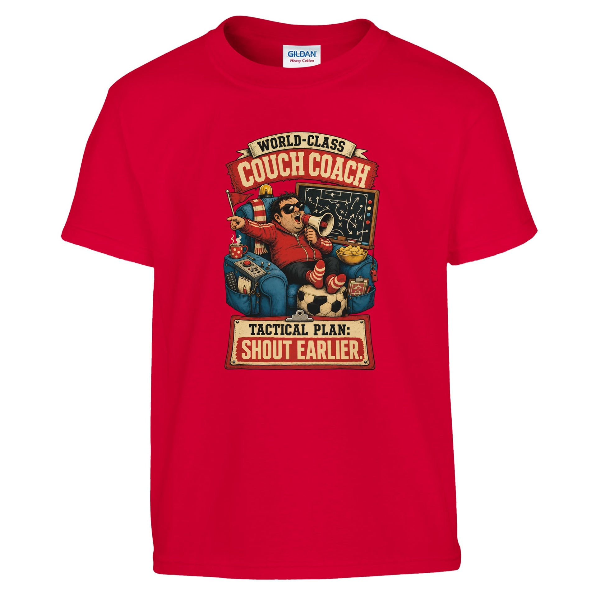 World-Class Couch Coach Kids' T-shirt — product view 5