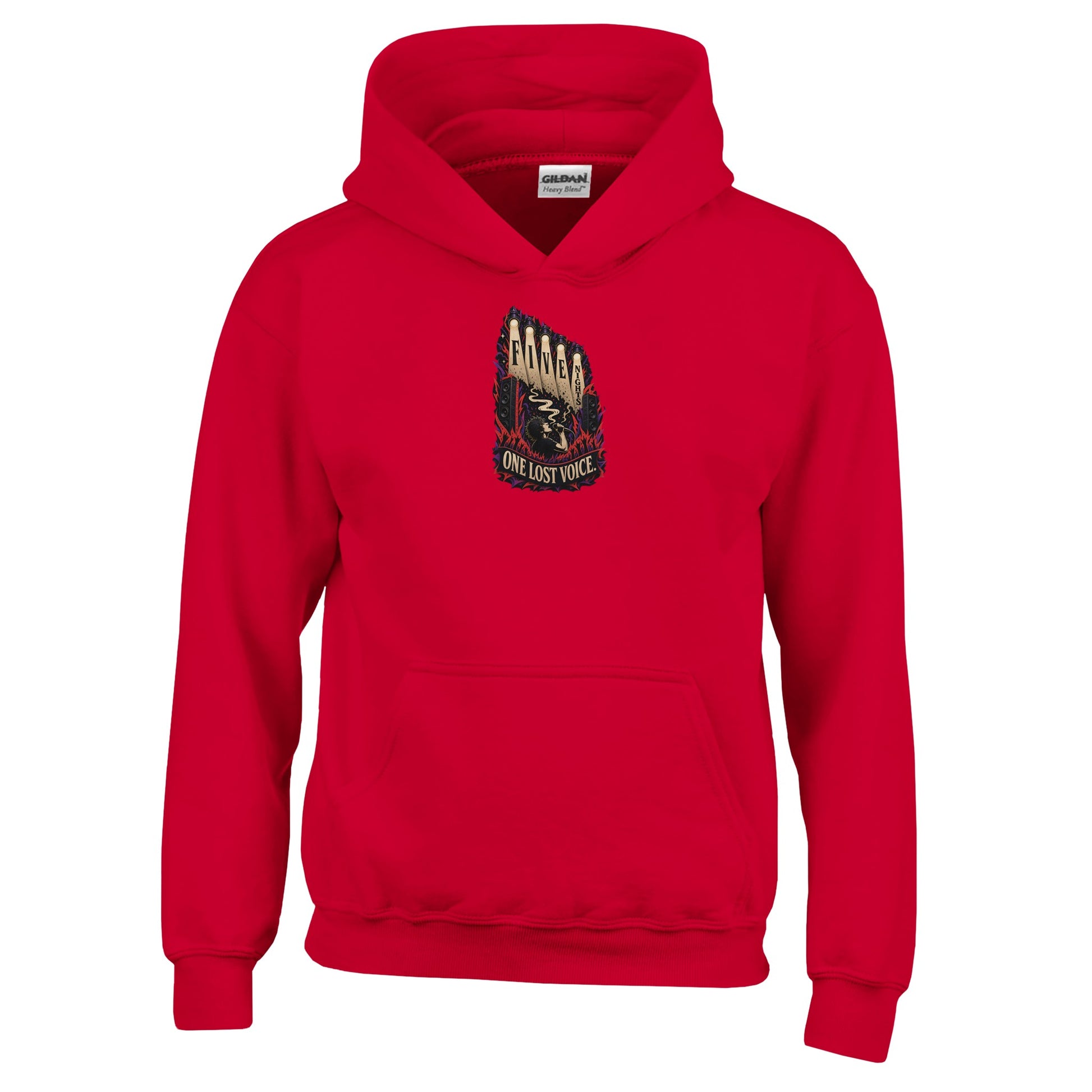 Five Nights, One Lost Voice Kids' Hoodie — product view 6
