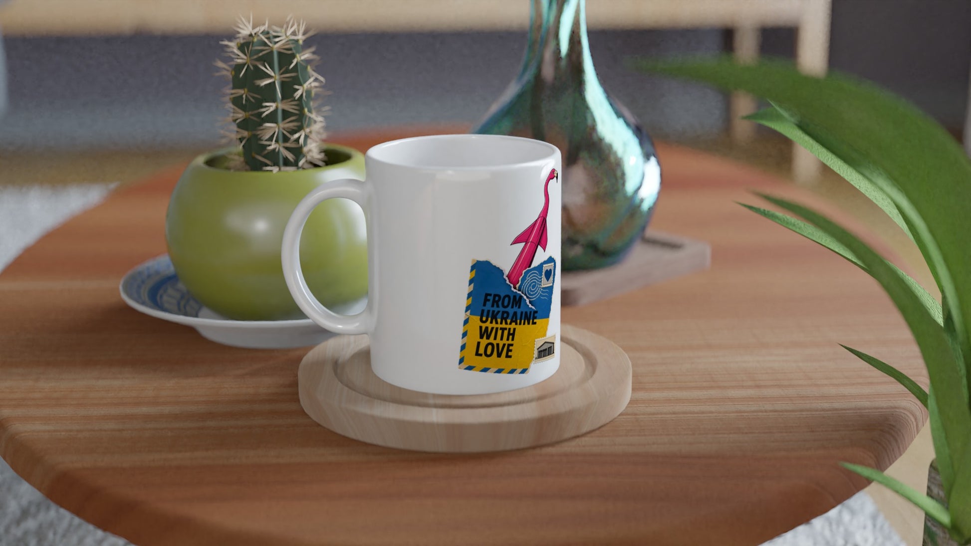 From Ukraine With Love Mug — product view 3
