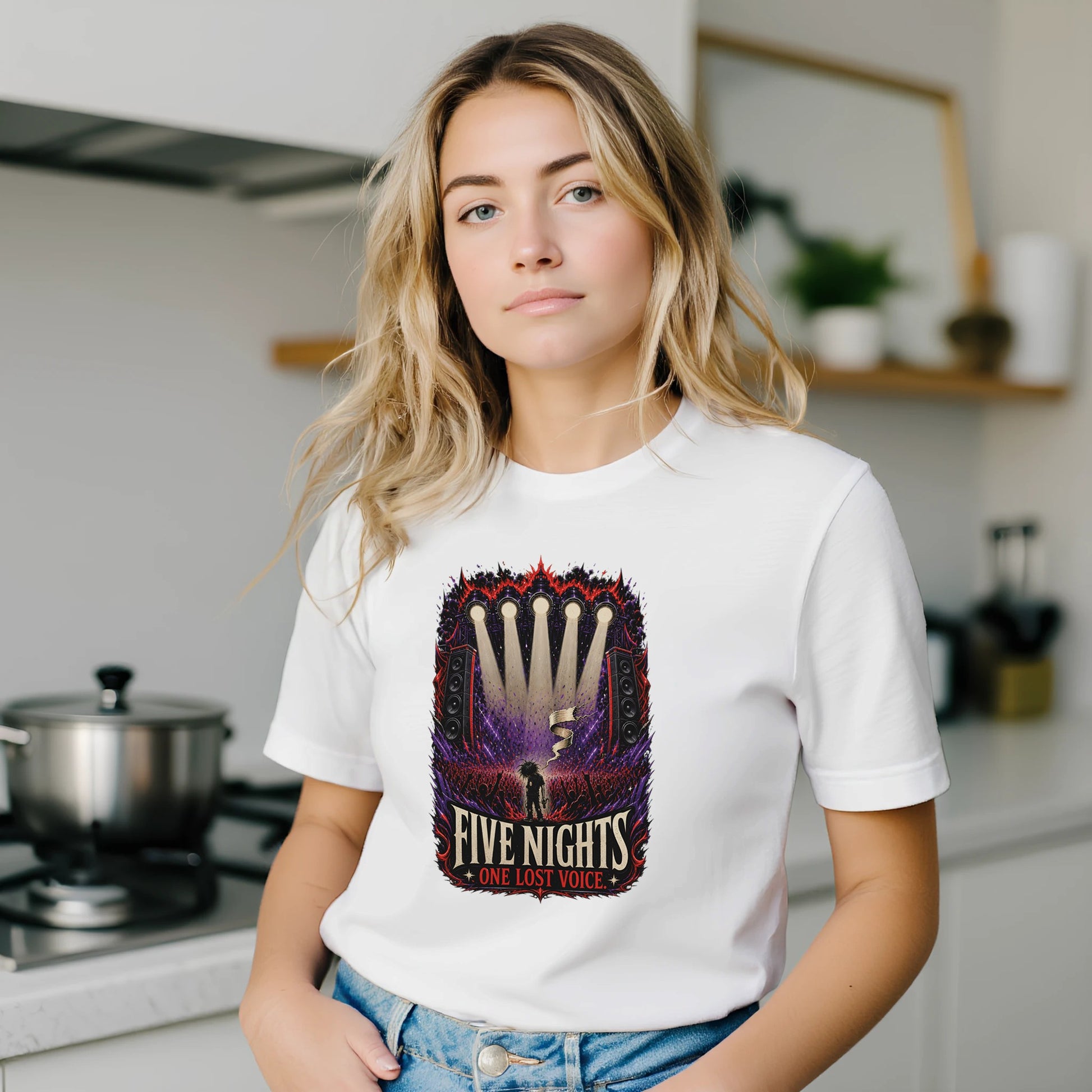 Five Nights, One Lost Voice T-shirt — product view 8
