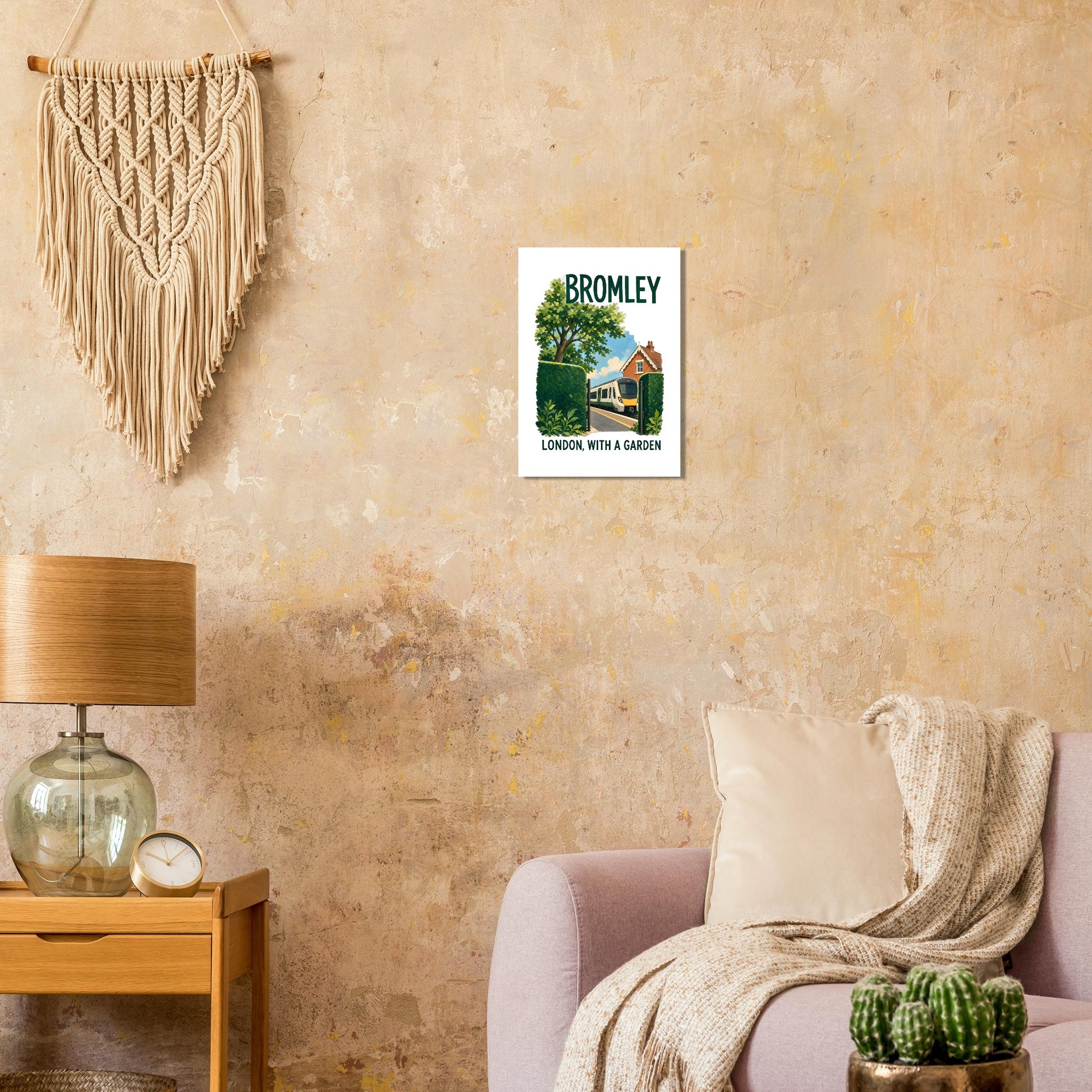 Bromley: London with a Garden Poster — product view 9
