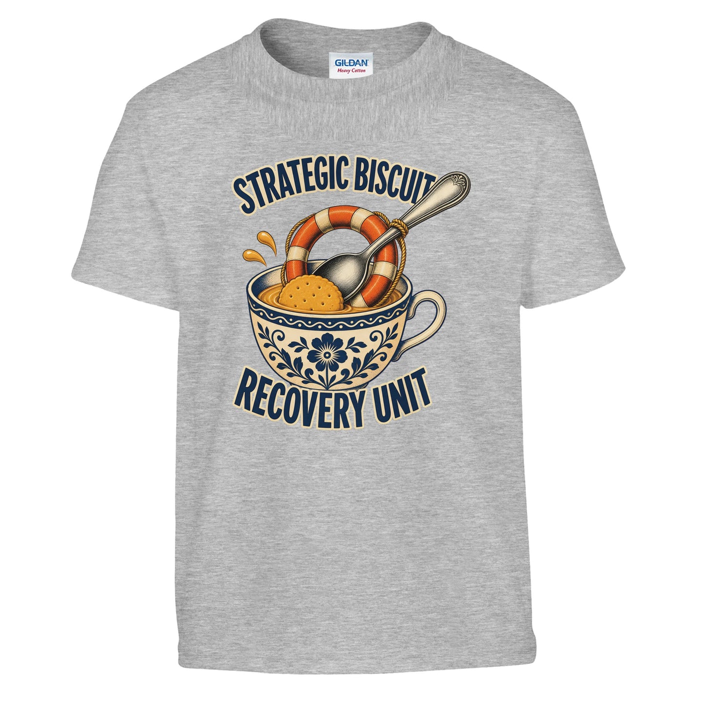 Strategic Biscuit Recovery Unit Kids' T-shirt — product view 4