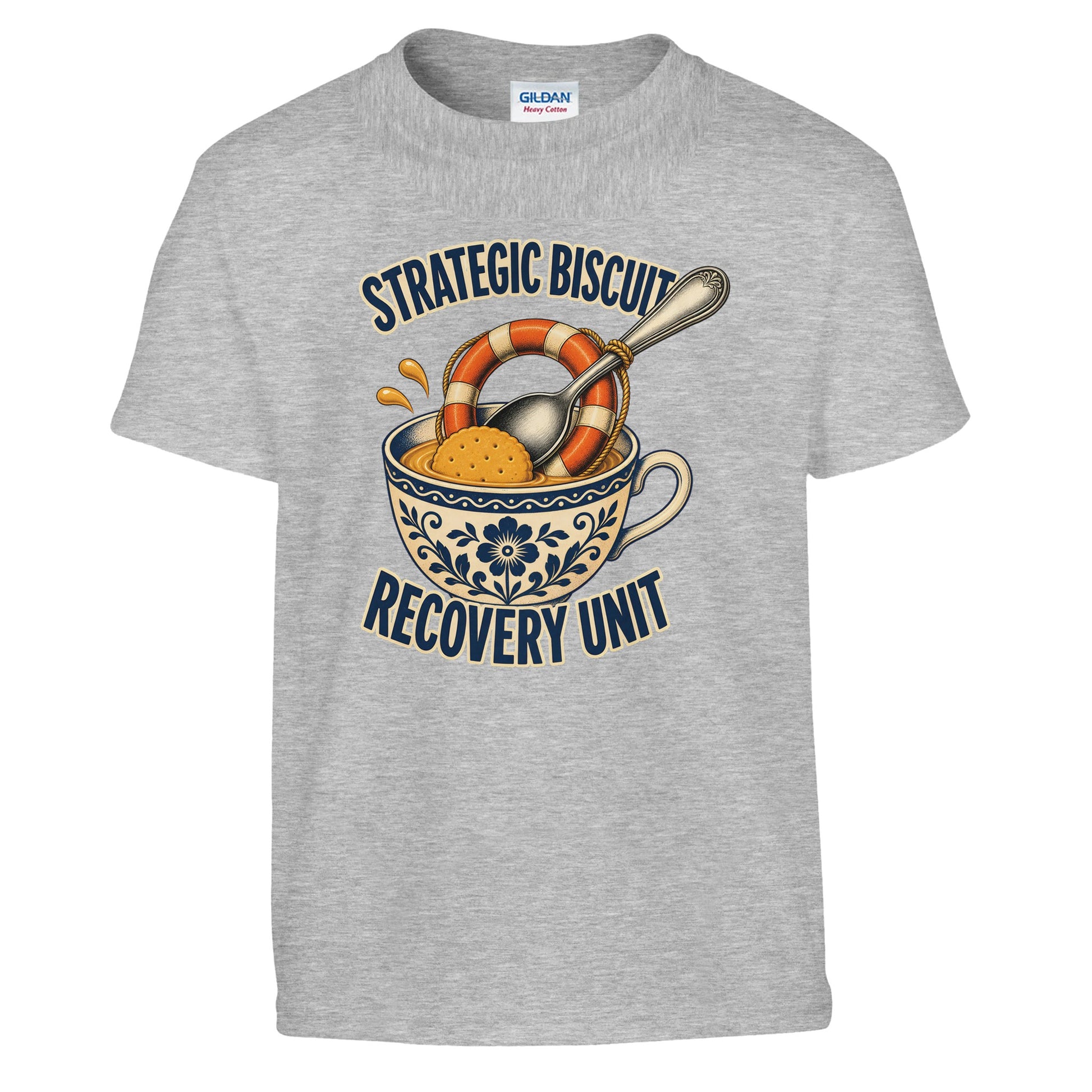 Strategic Biscuit Recovery Unit Kids' T-shirt — product view 4