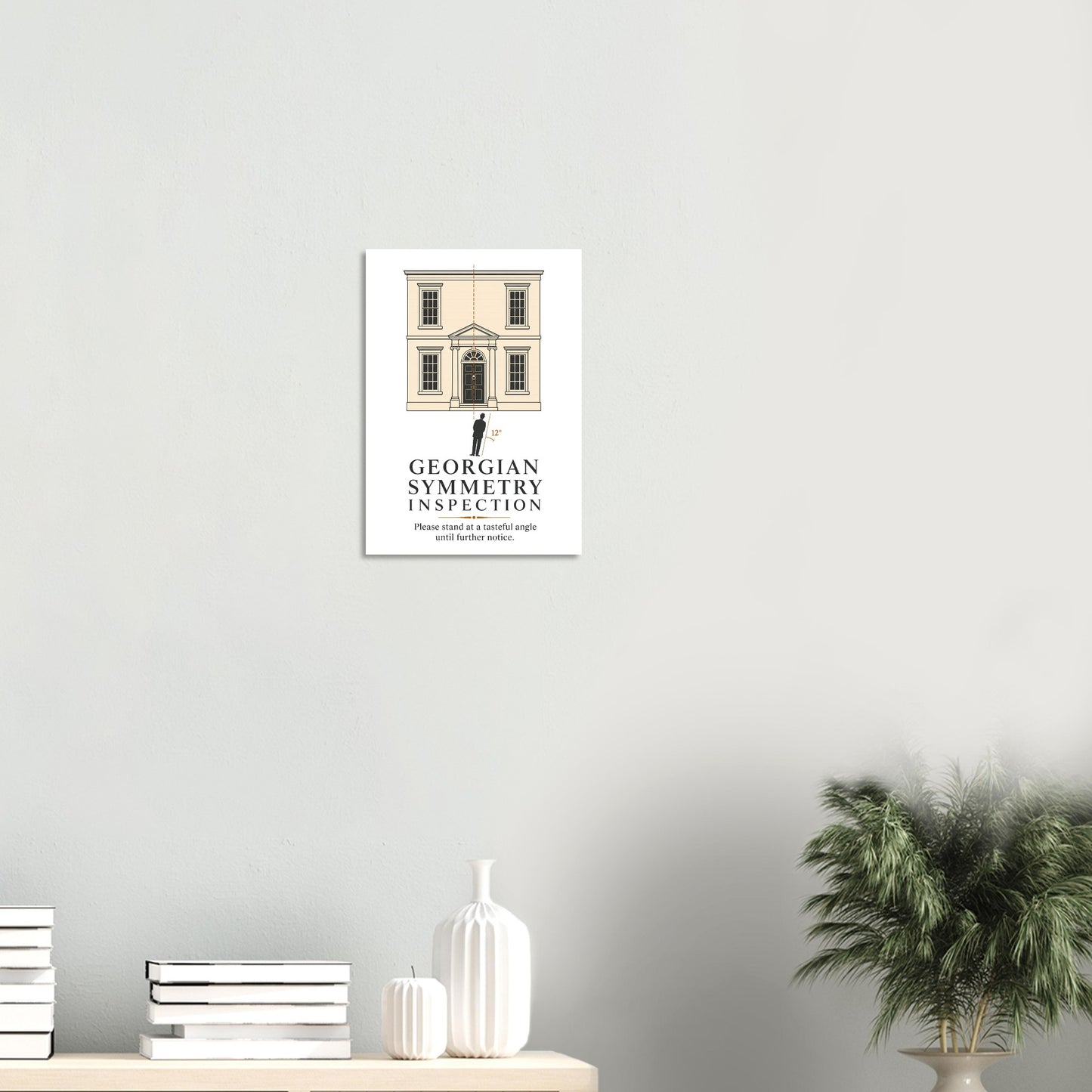 Georgian Symmetry Inspection — Bath Poster — product view 8