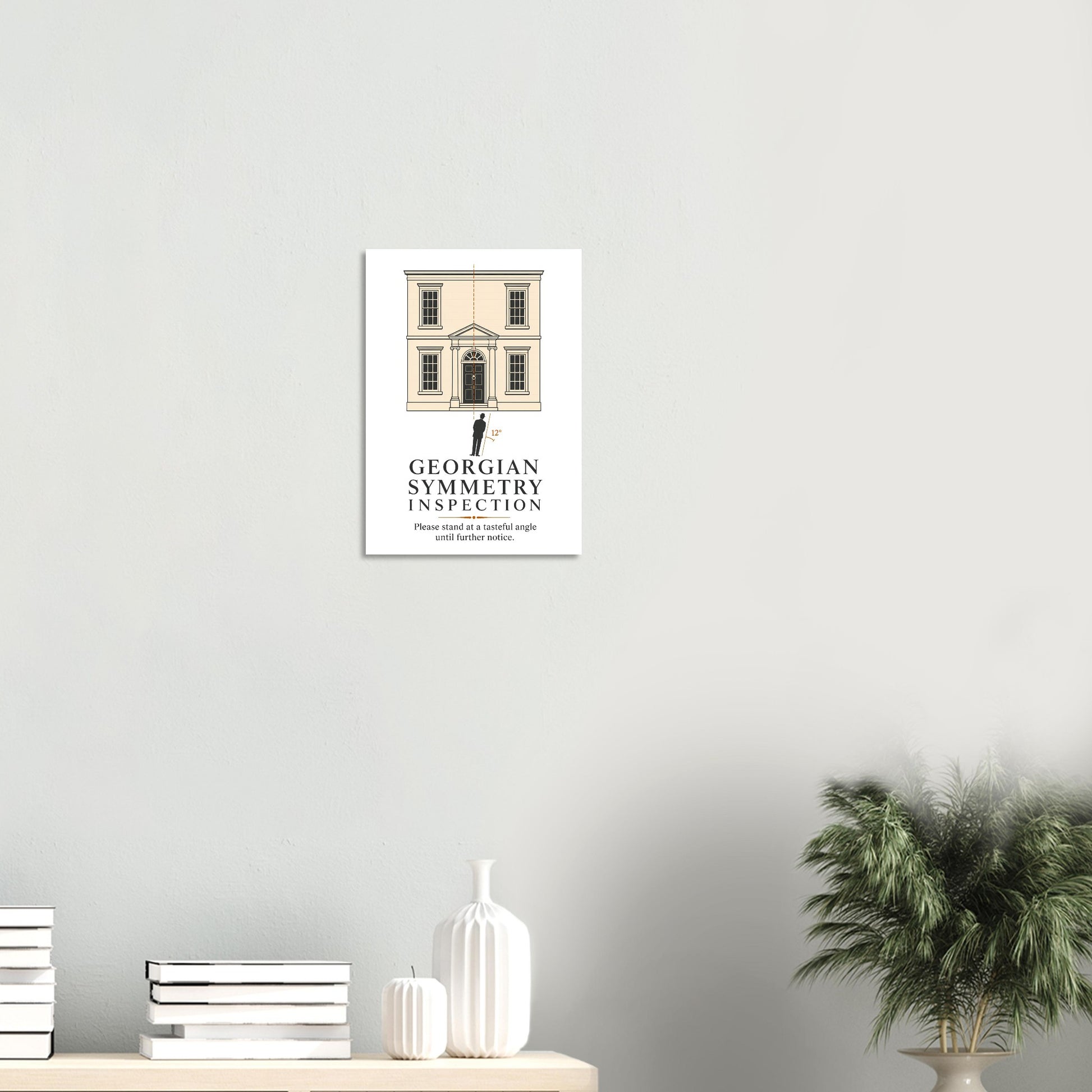 Georgian Symmetry Inspection — Bath Poster — product view 8