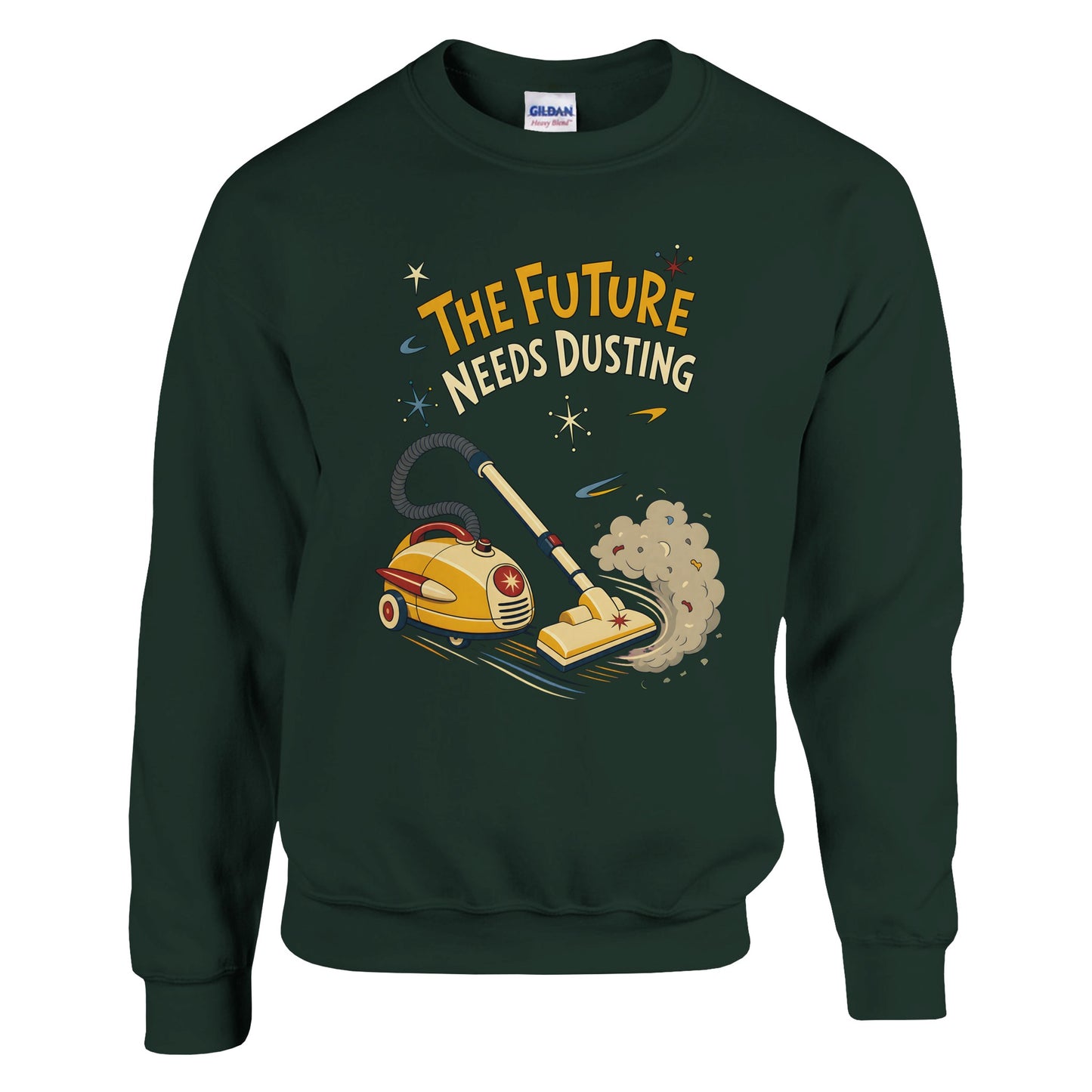 The Future Needs Dusting Sweatshirt — product view 4
