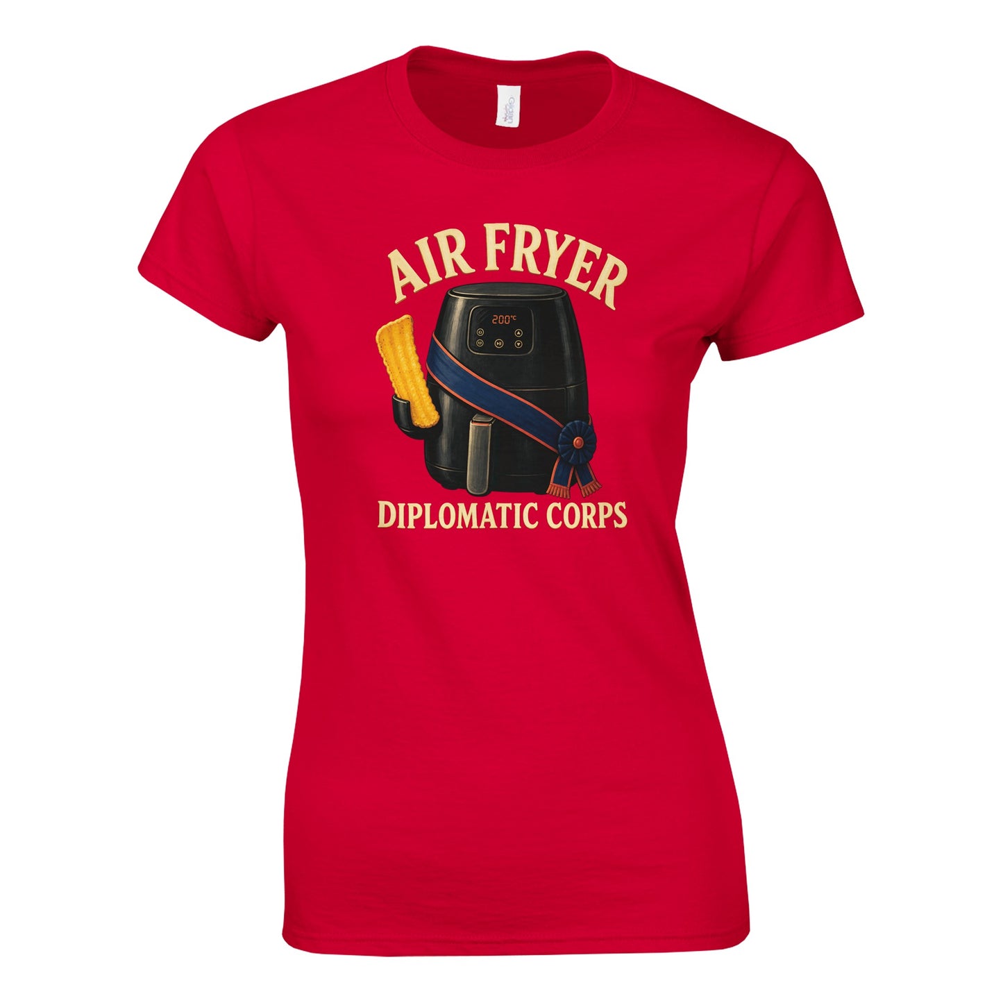 Air Fryer Diplomatic Corps Women's T-shirt — product view 2