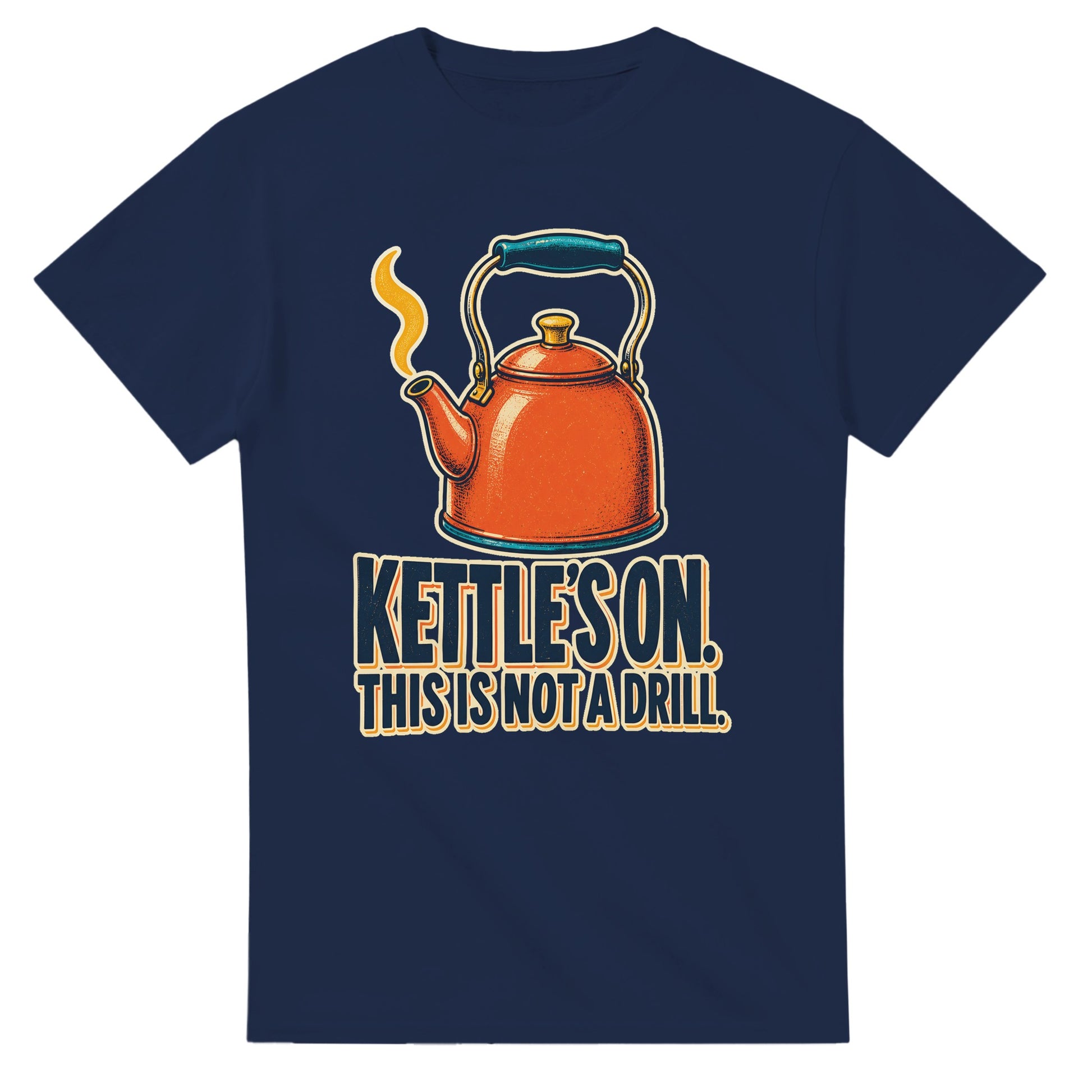 Kettle's On – This Is Not a Drill T-shirt — product view 5