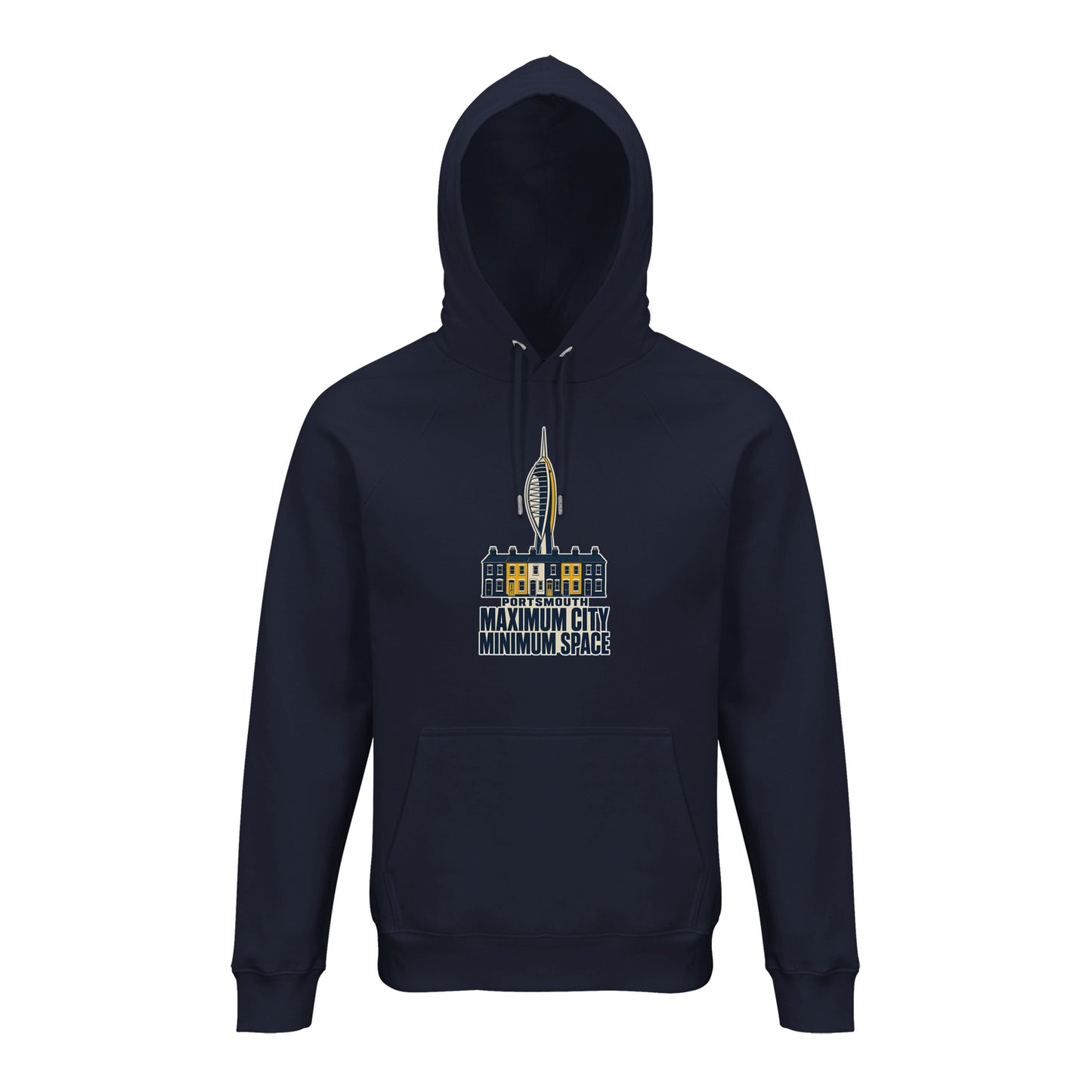 Portsmouth Maximum City Minimum Space Hoodie — product view 3