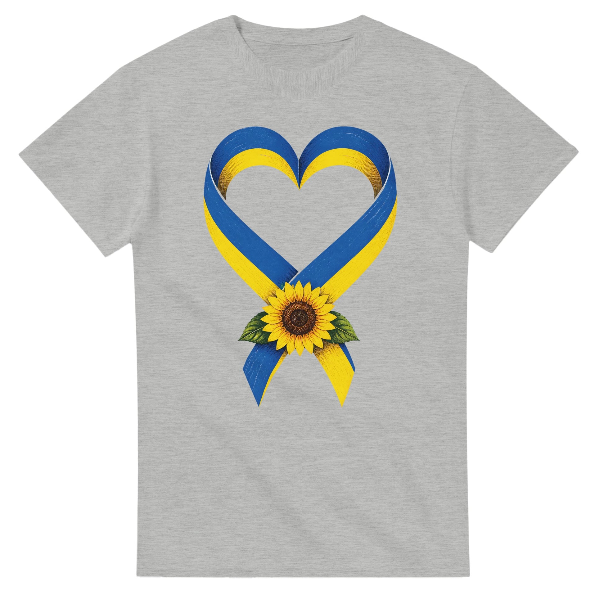Ukraine Solidarity Ribbon T-shirt — product view 6
