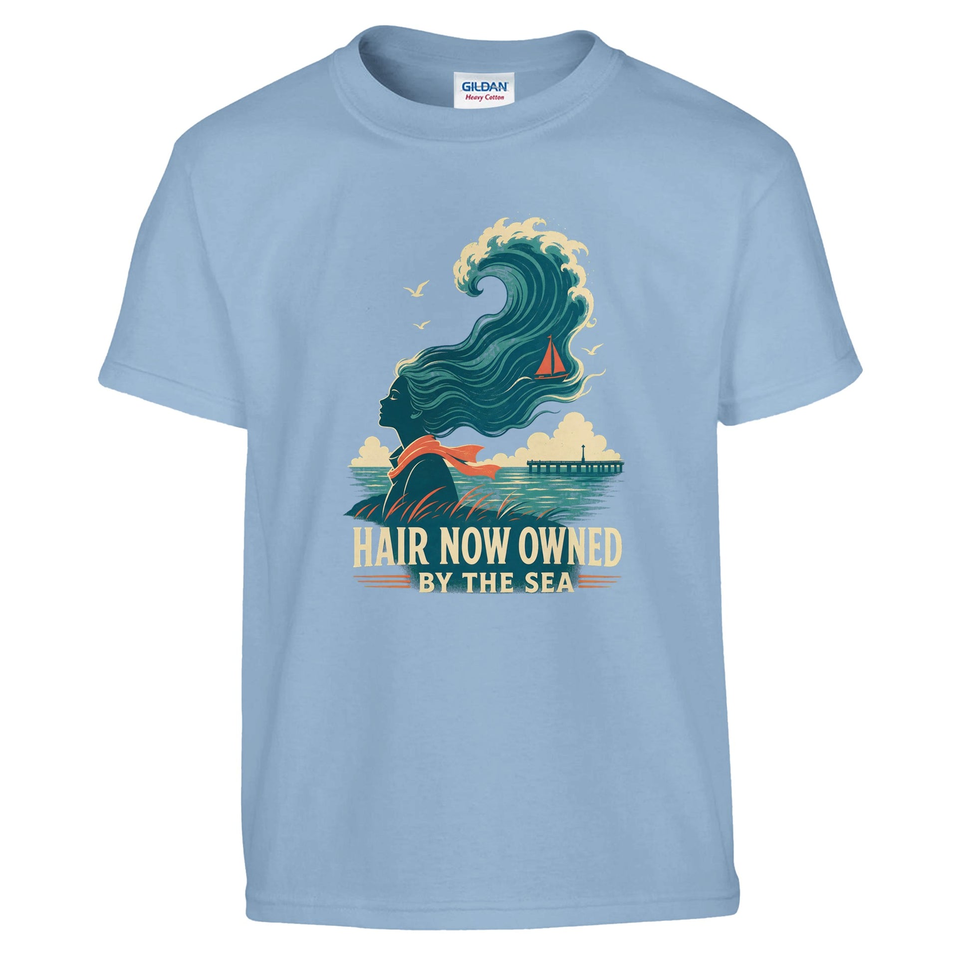 Hair Now Owned by the Sea Kids' T-shirt — product view 3