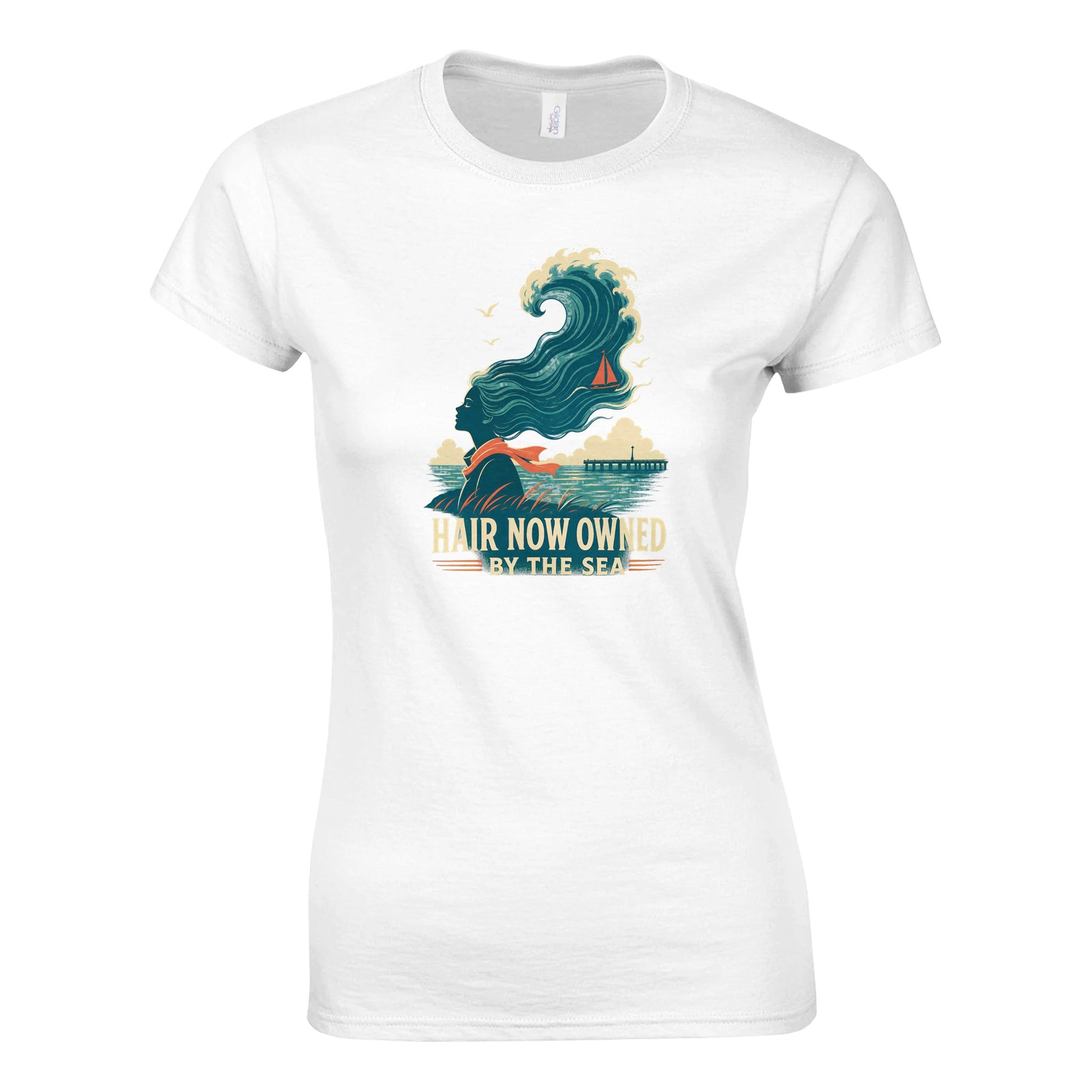 Hair Now Owned by the Sea Women's T-shirt — product view 1