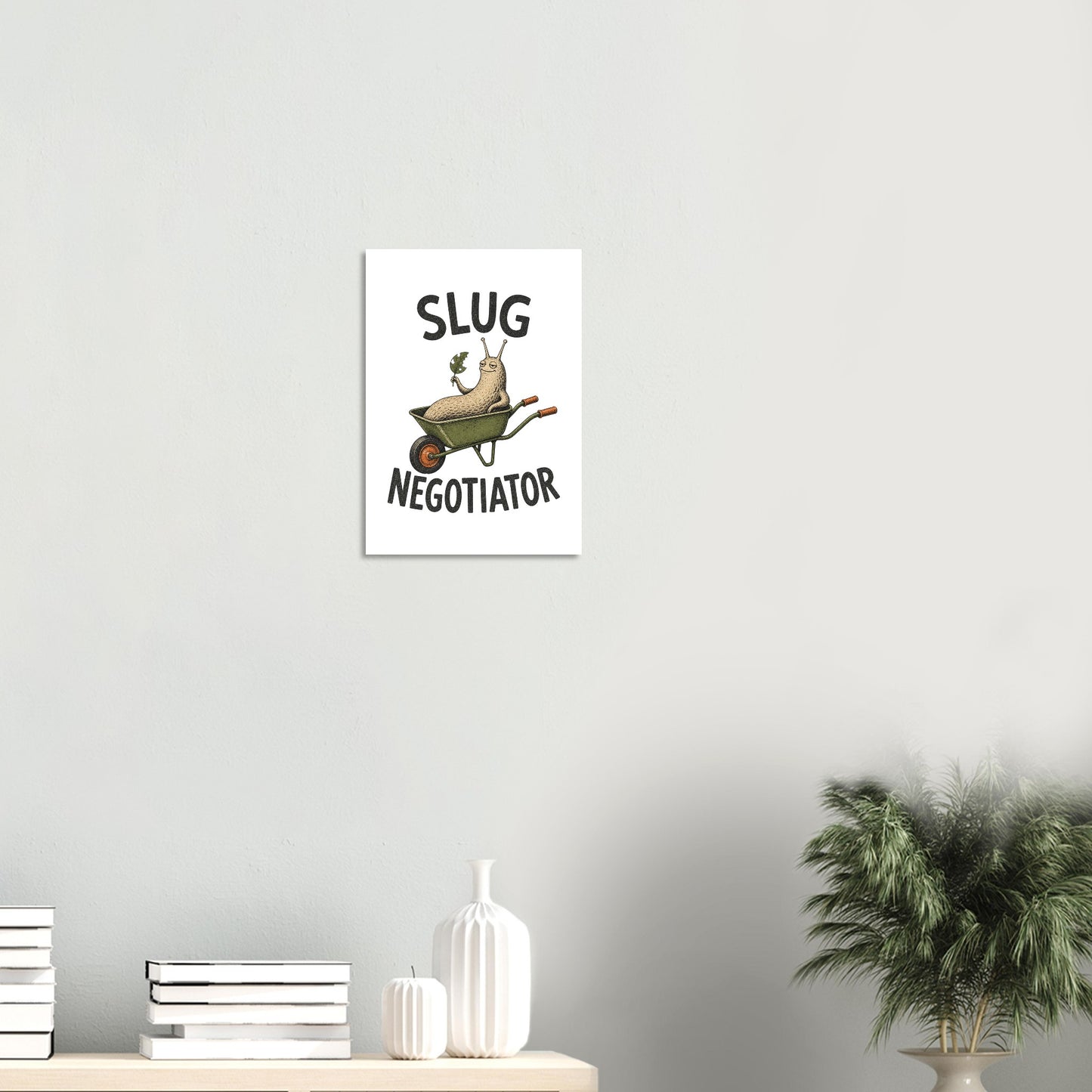 Slug Negotiator Garden Graphic Poster — product view 8
