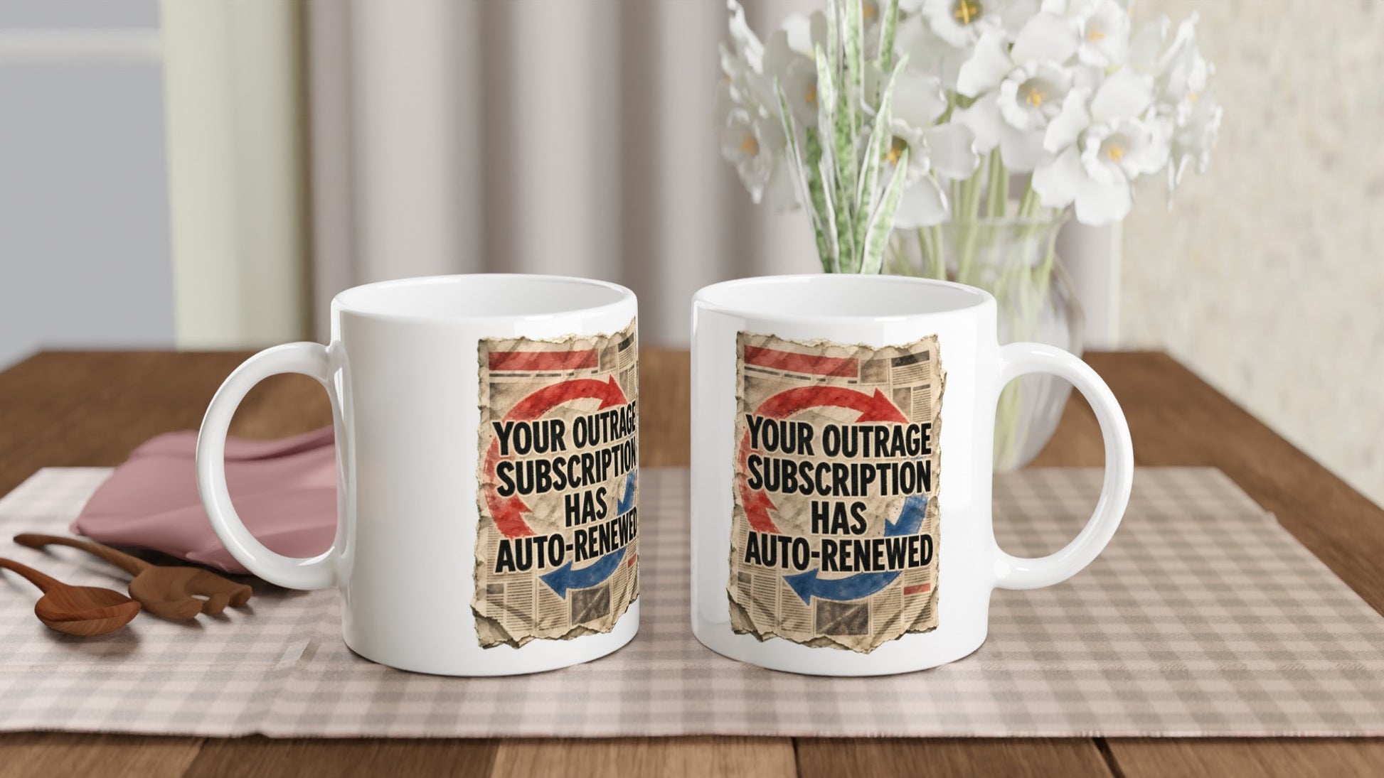 Your Outrage Subscription Has Auto-Renewed Mug — product view 4