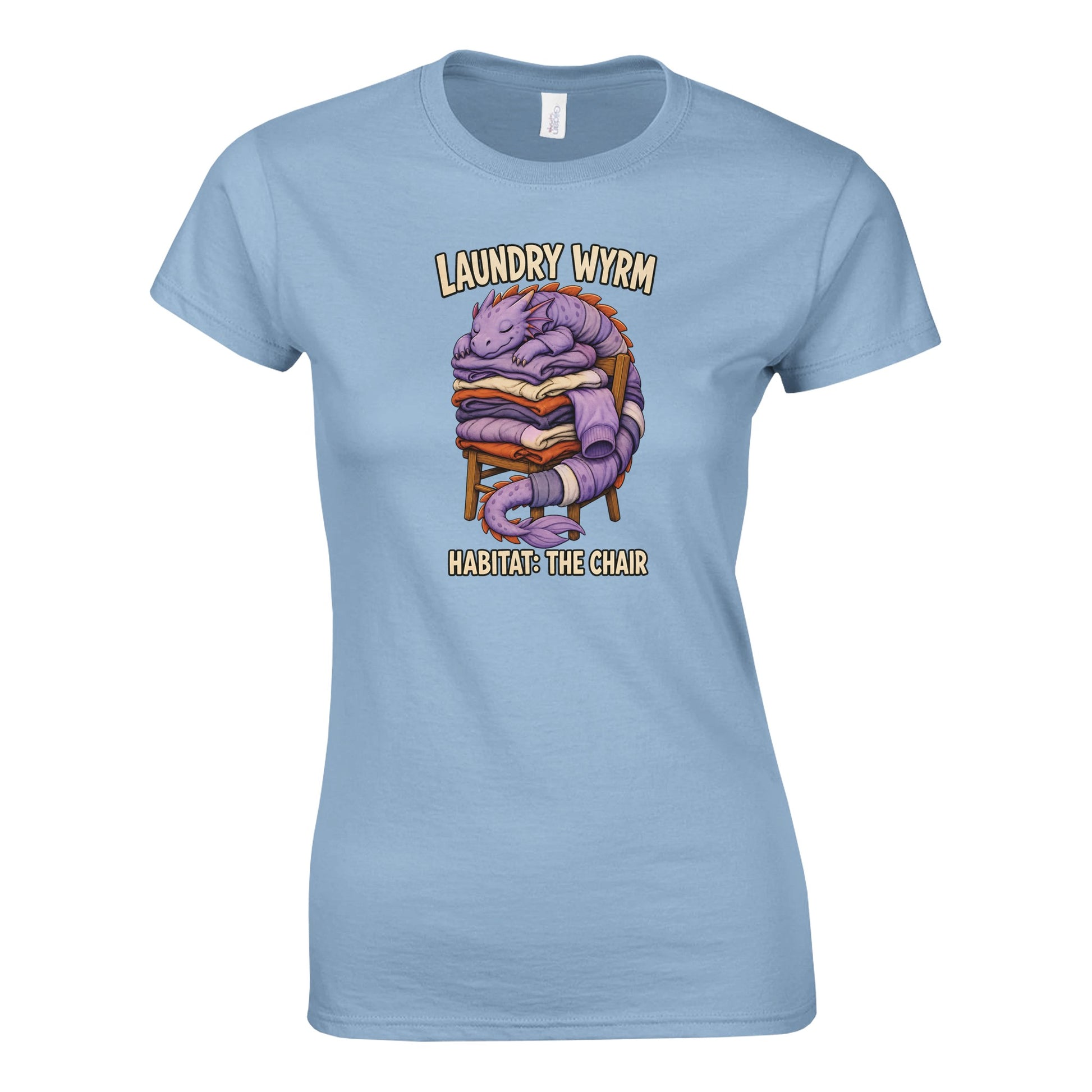 Laundry Wyrm – Habitat: The Chair Women's T-shirt — product view 3