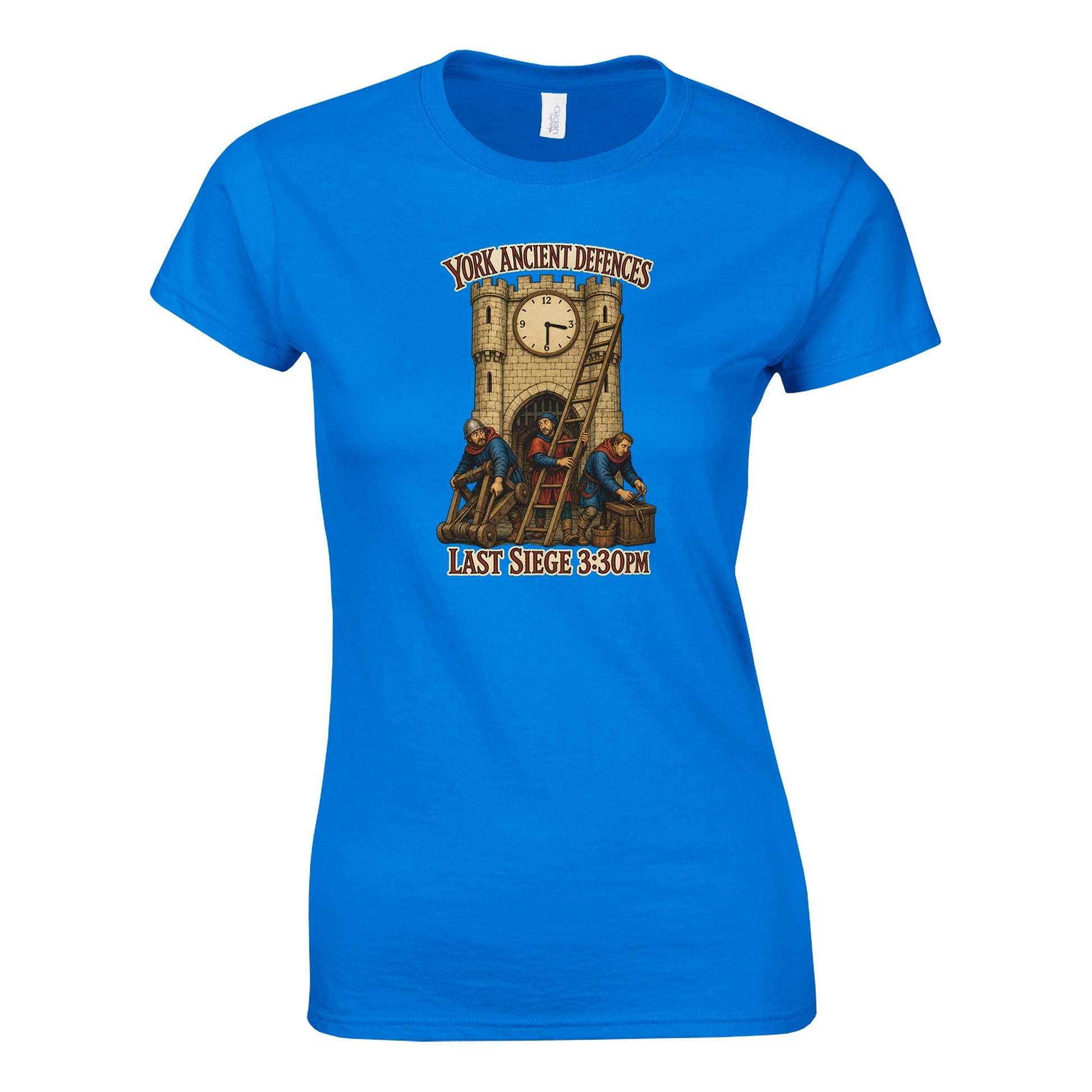York Ancient Defences – Last Siege 3:30pm Women's T-shirt — product view 7