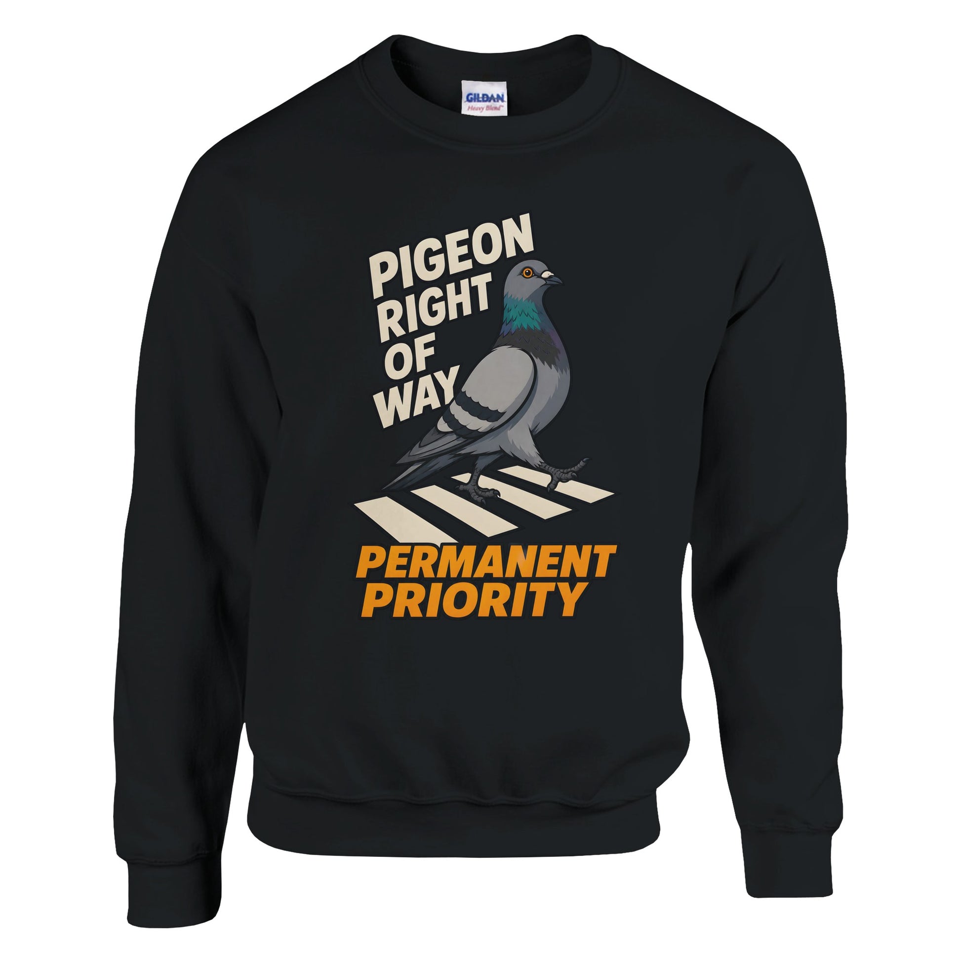Pigeon Right of Way Sweatshirt — product view 5