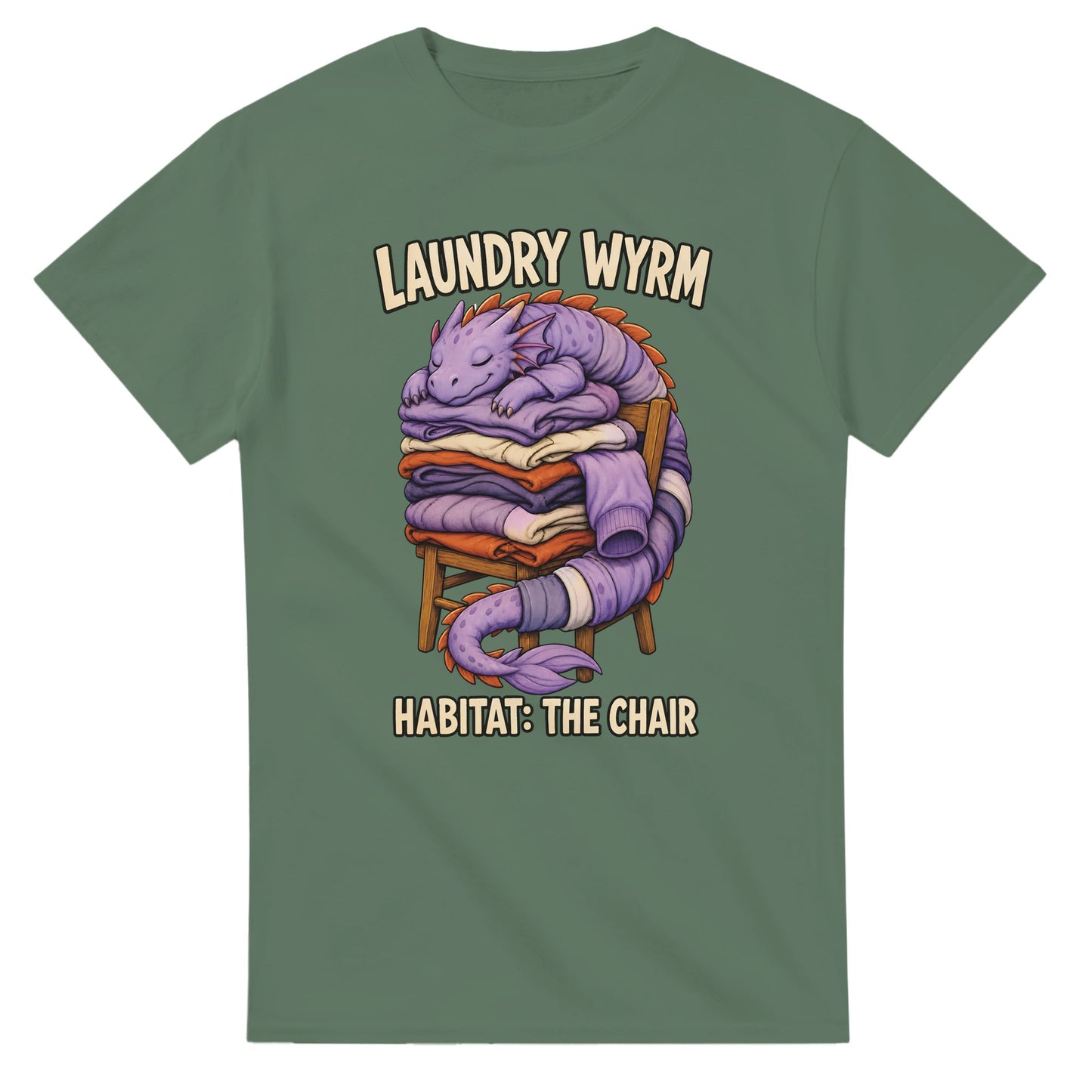 Laundry Wyrm – Habitat: The Chair T-shirt — product view 13