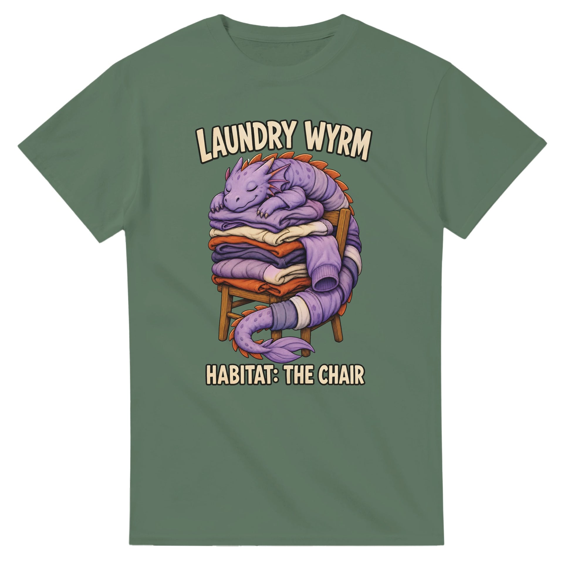 Laundry Wyrm – Habitat: The Chair T-shirt — product view 13