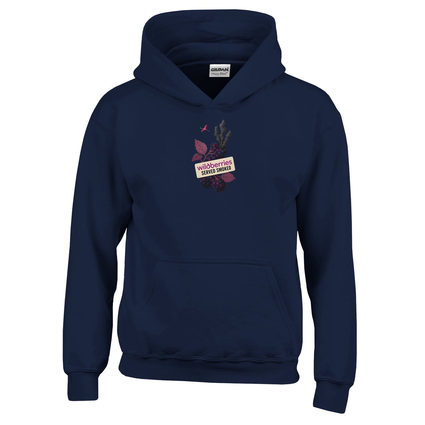 Wildberries, Served Smoked Kids' Hoodie — product view 7