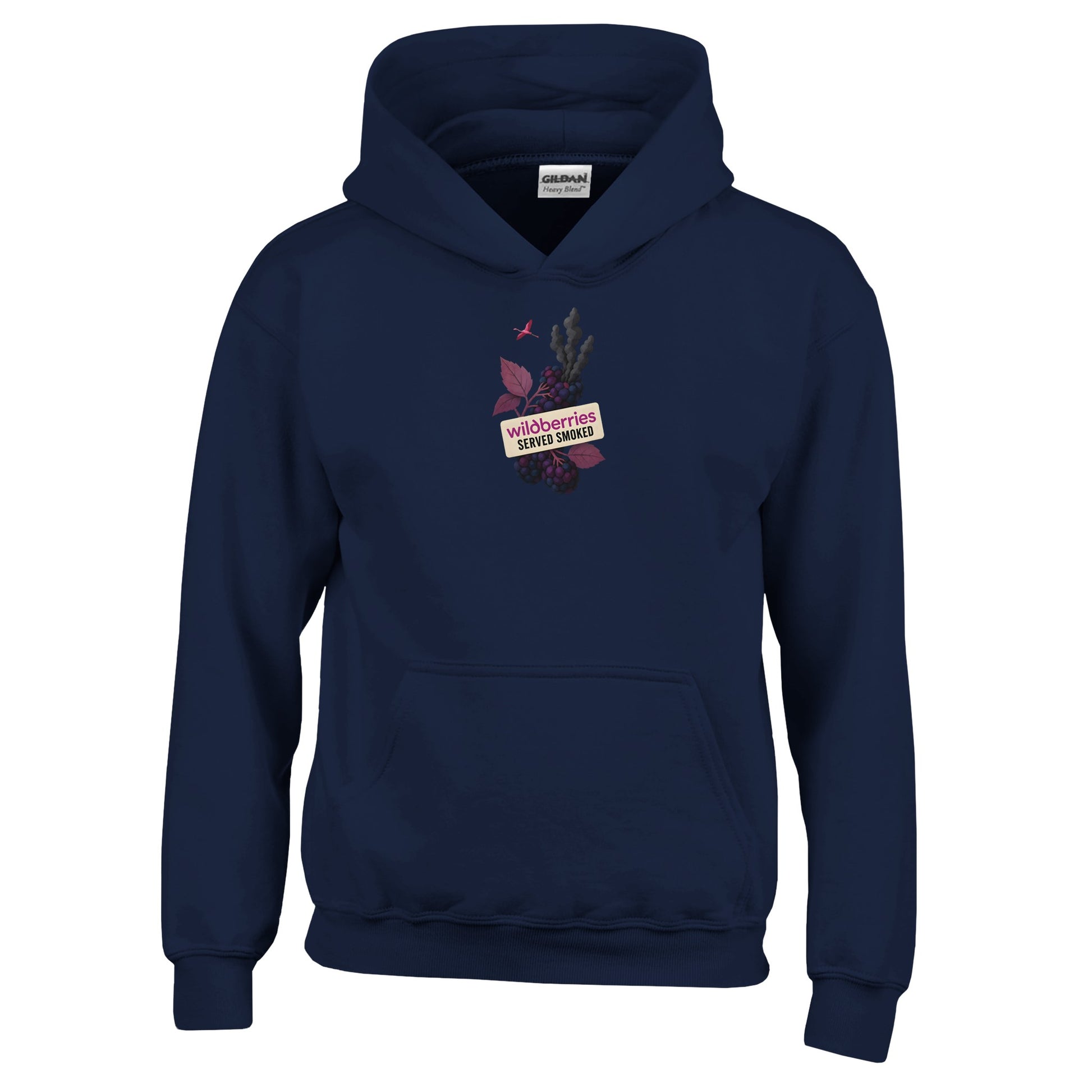 Wildberries, Served Smoked Kids' Hoodie — product view 7