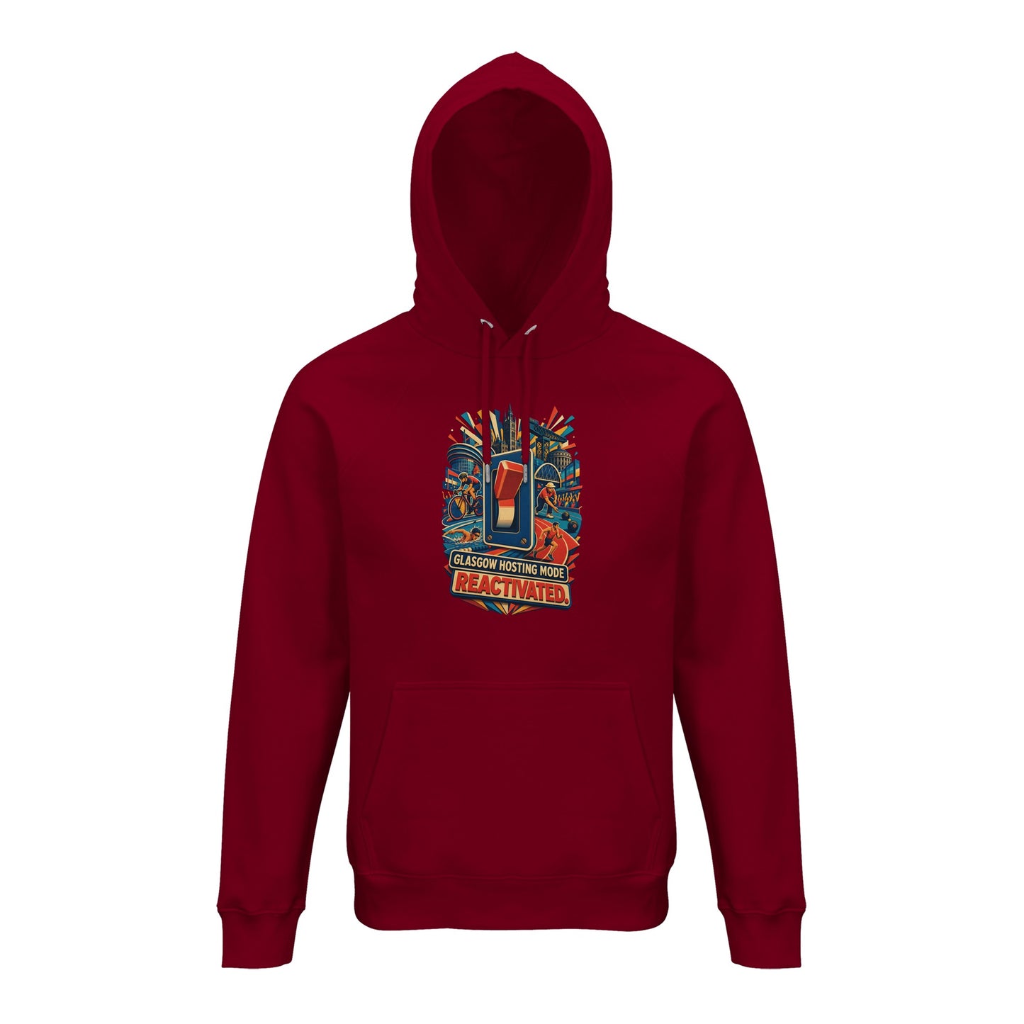 Glasgow Hosting Mode — Reactivated Hoodie — product view 4