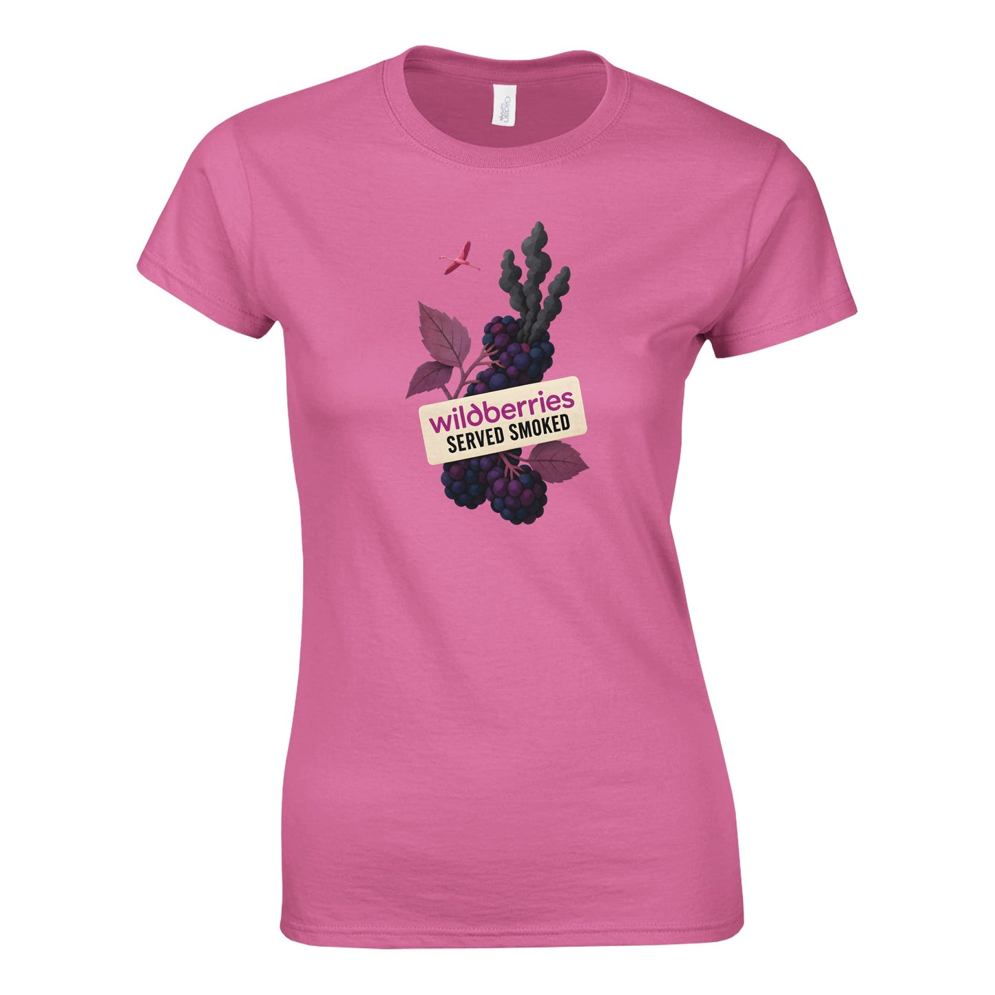Wildberries, Served Smoked Women's T-shirt — product view 4