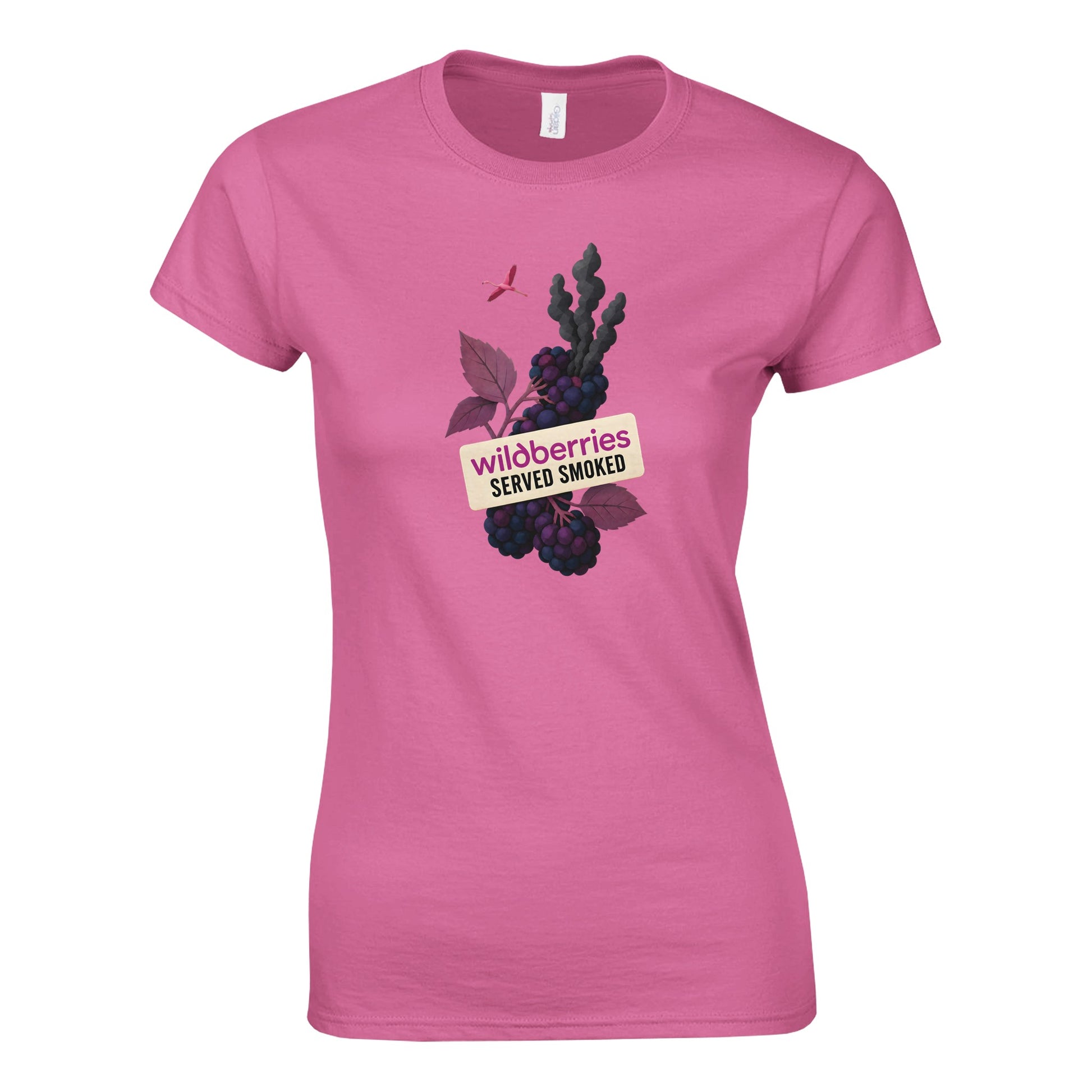 Wildberries, Served Smoked Women's T-shirt — product view 4