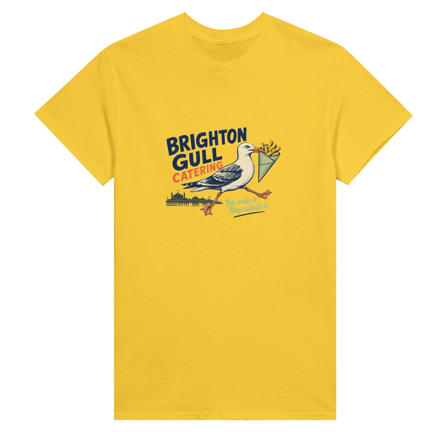 Brighton Gull Catering - You Order It, They Collect It Women's T-shirt — product view 3