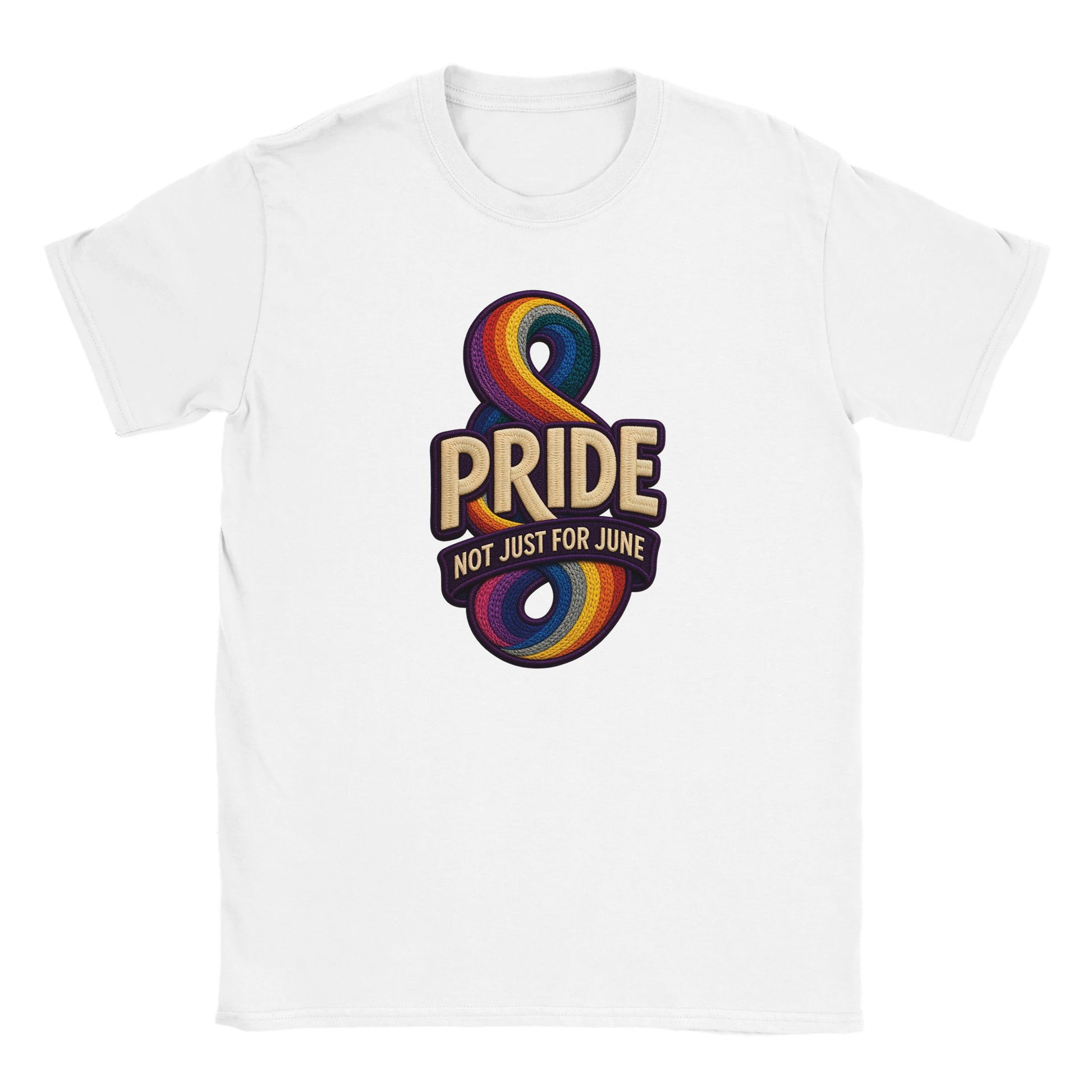 Pride: Not Just for June Kids' T-shirt — product view 15
