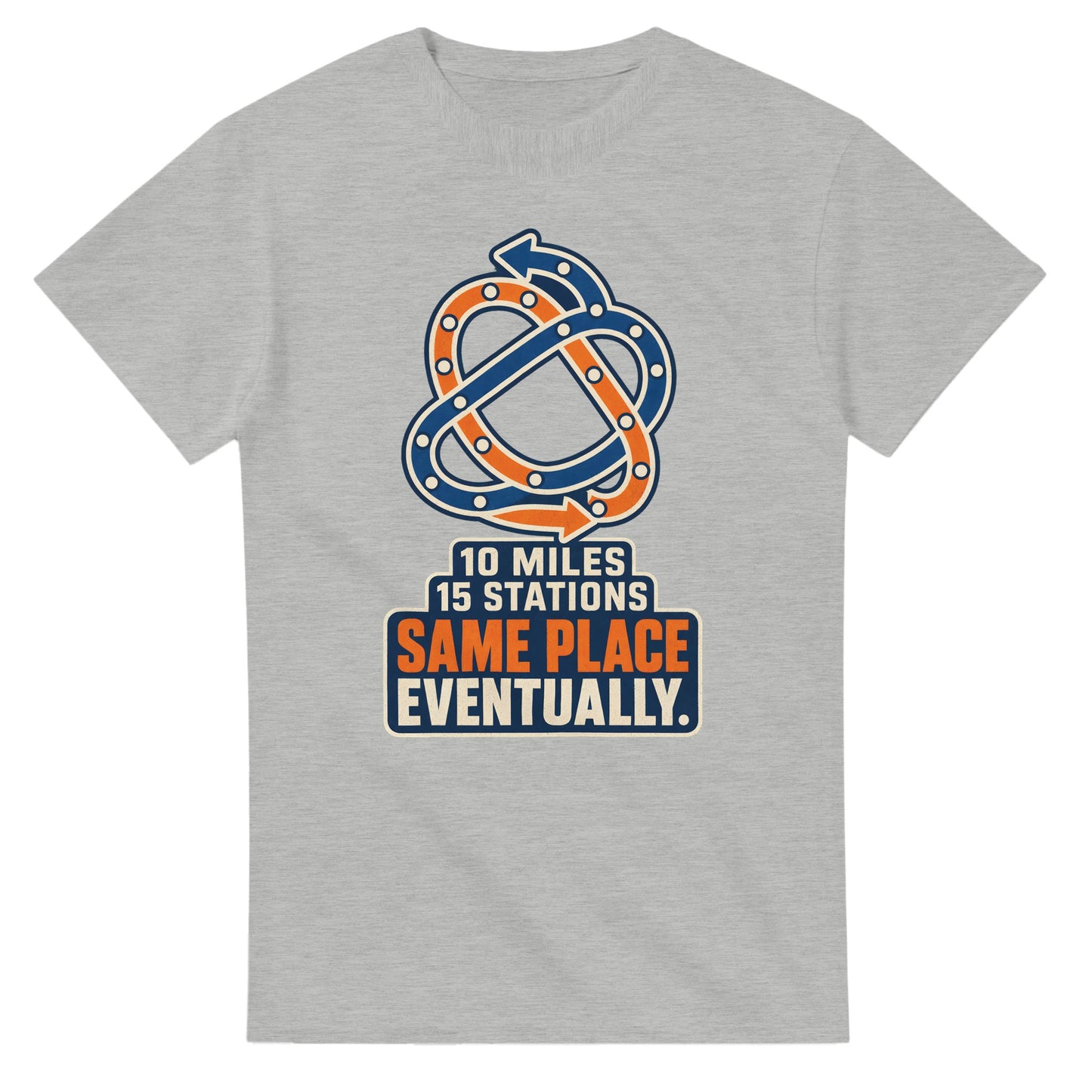 Glasgow Same Place Eventually T-shirt — product view 6