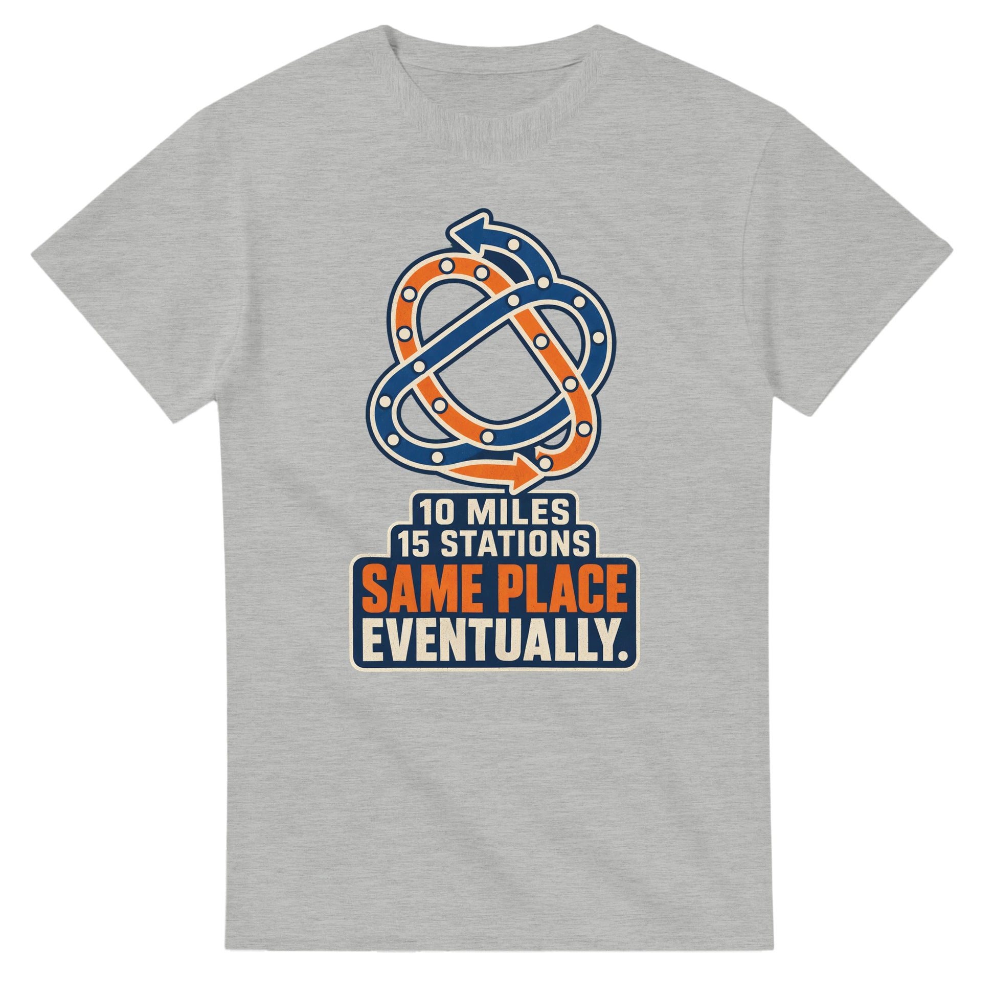 Glasgow Same Place Eventually T-shirt — product view 6