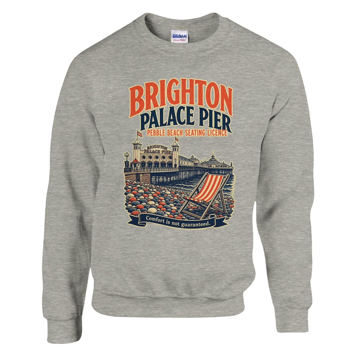 Brighton Pebble Beach Seating Licence Sweatshirt — product view 17