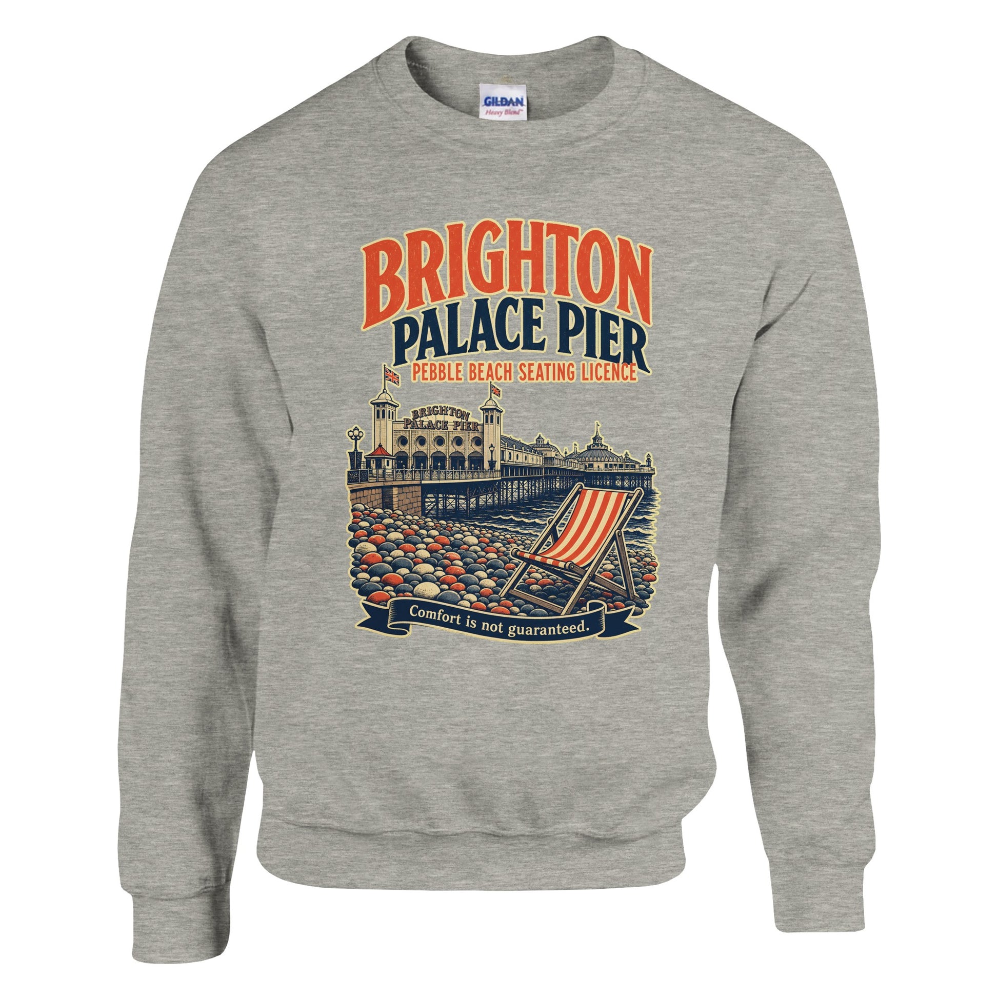 Brighton Pebble Beach Seating Licence Sweatshirt — product view 17
