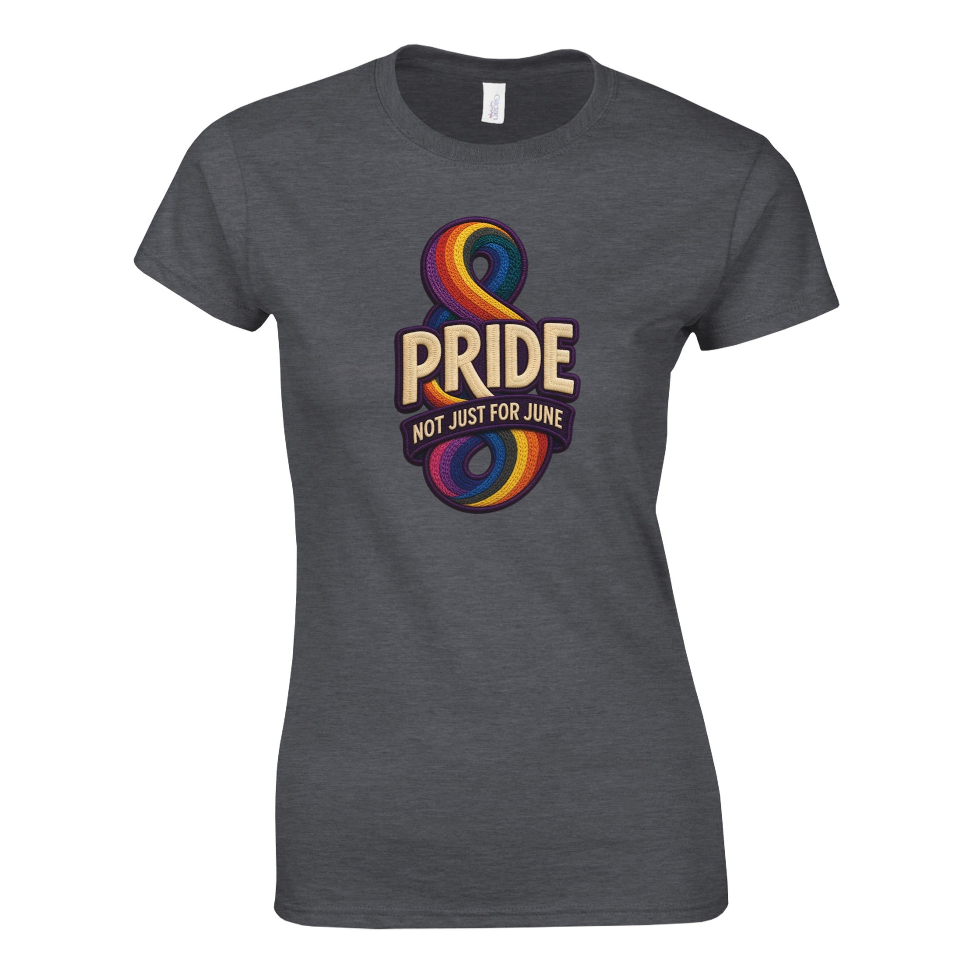 Pride: Not Just for June Women's T-shirt — product view 4