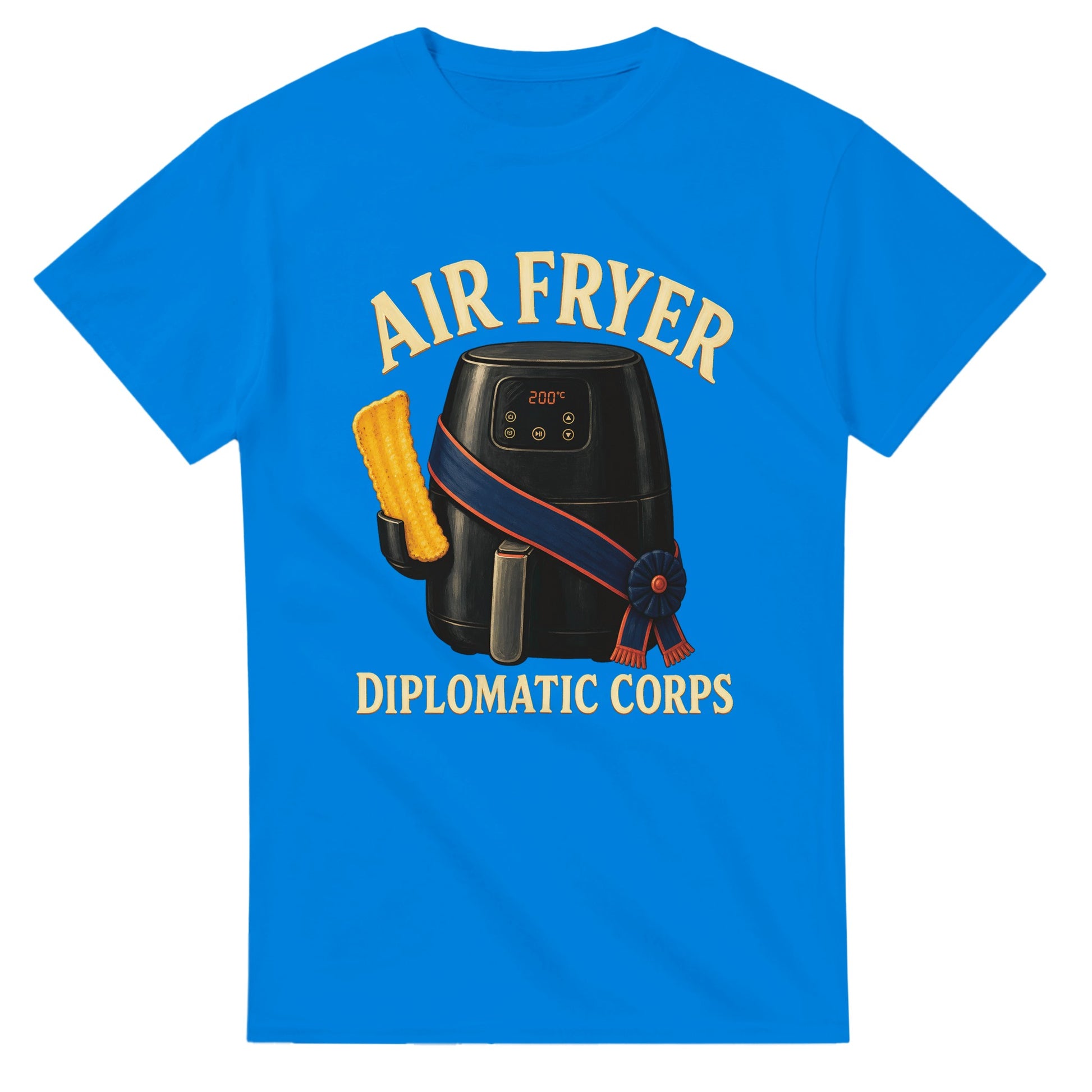 Air Fryer Diplomatic Corps T-shirt — product view 2